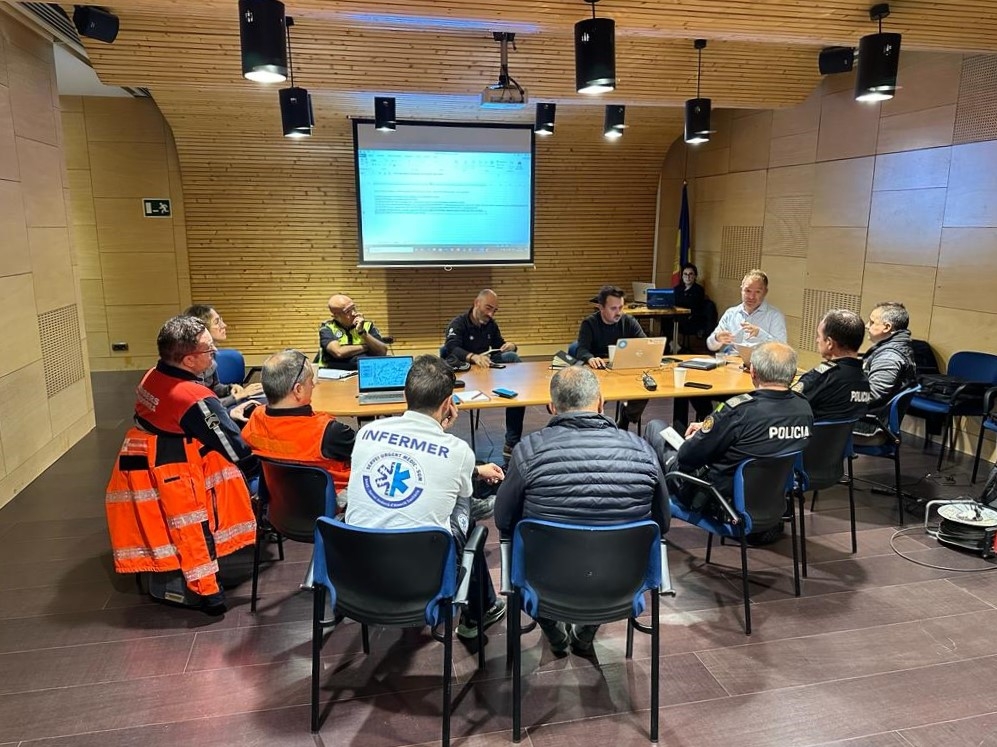 Andorra i França organitzen un exercici per revisar l’activació dels procediments i canals associats a situacions d’emergència