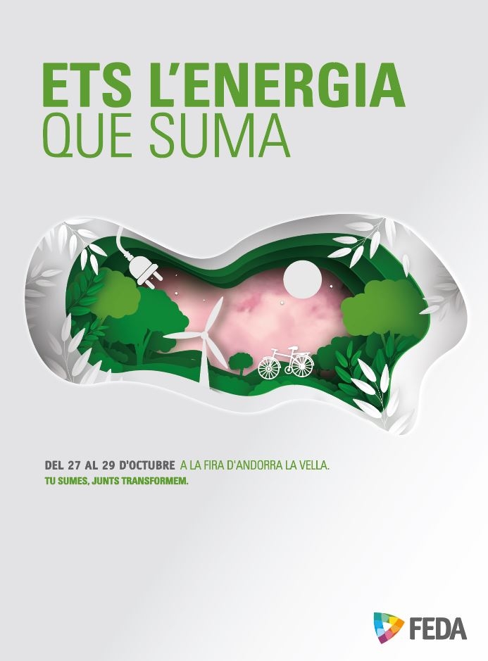 FEDA destacarà el paper fonamental de les persones en la transició energètica a la 44a Fira d’Andorra la Vella