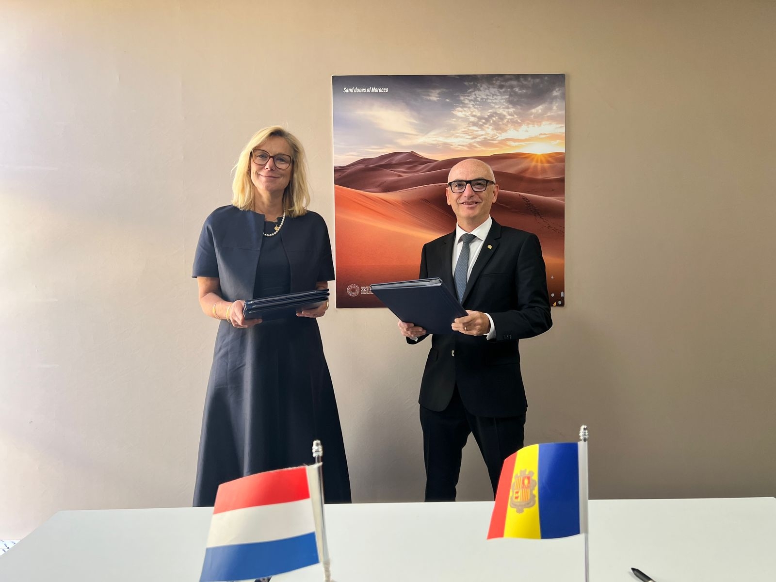 Andorra signa el Conveni de no doble imposició amb els Països Baixos