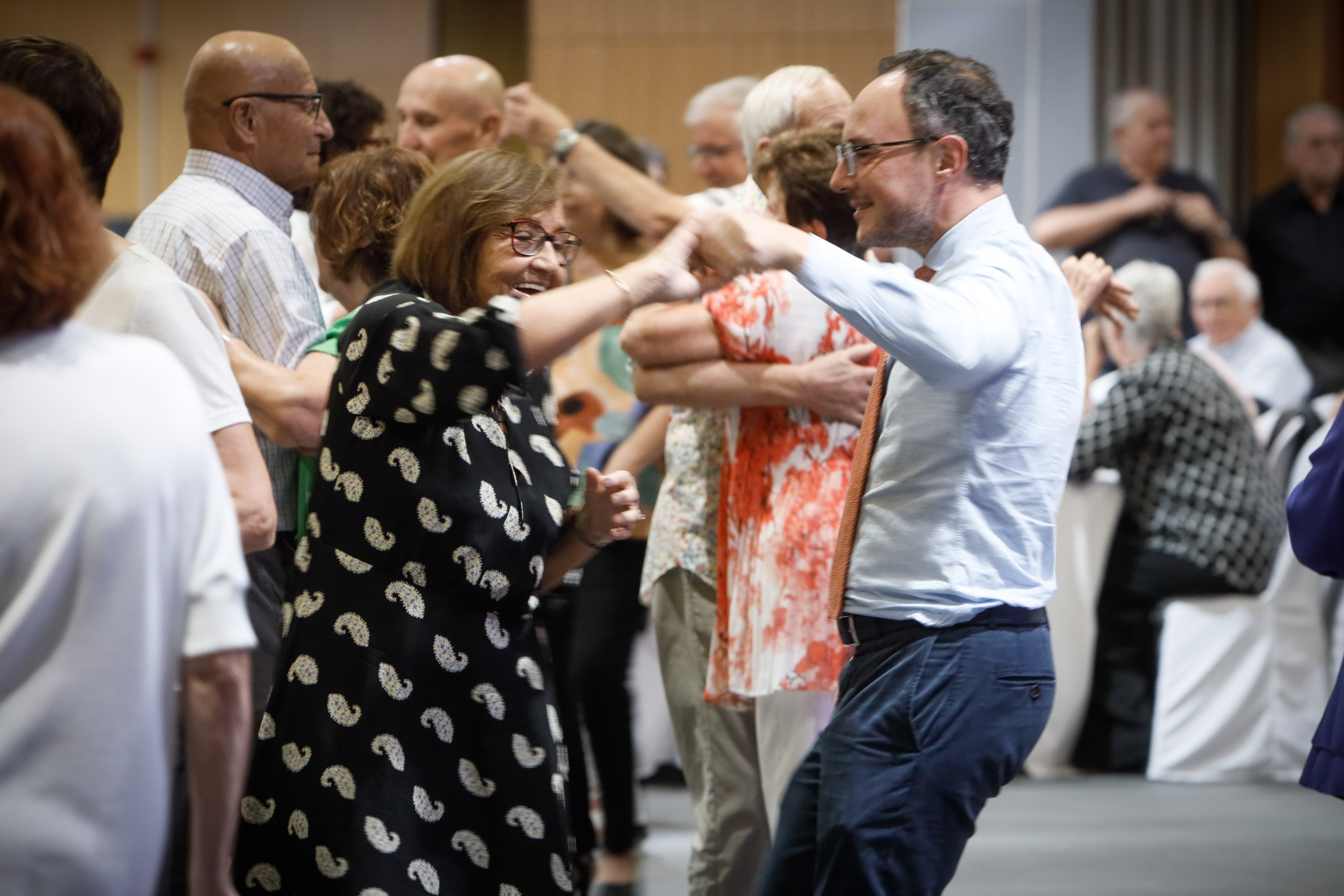 El cap de Govern destaca el reforç de recursos destinats a la gent gran durant la celebració de la Festa Magna