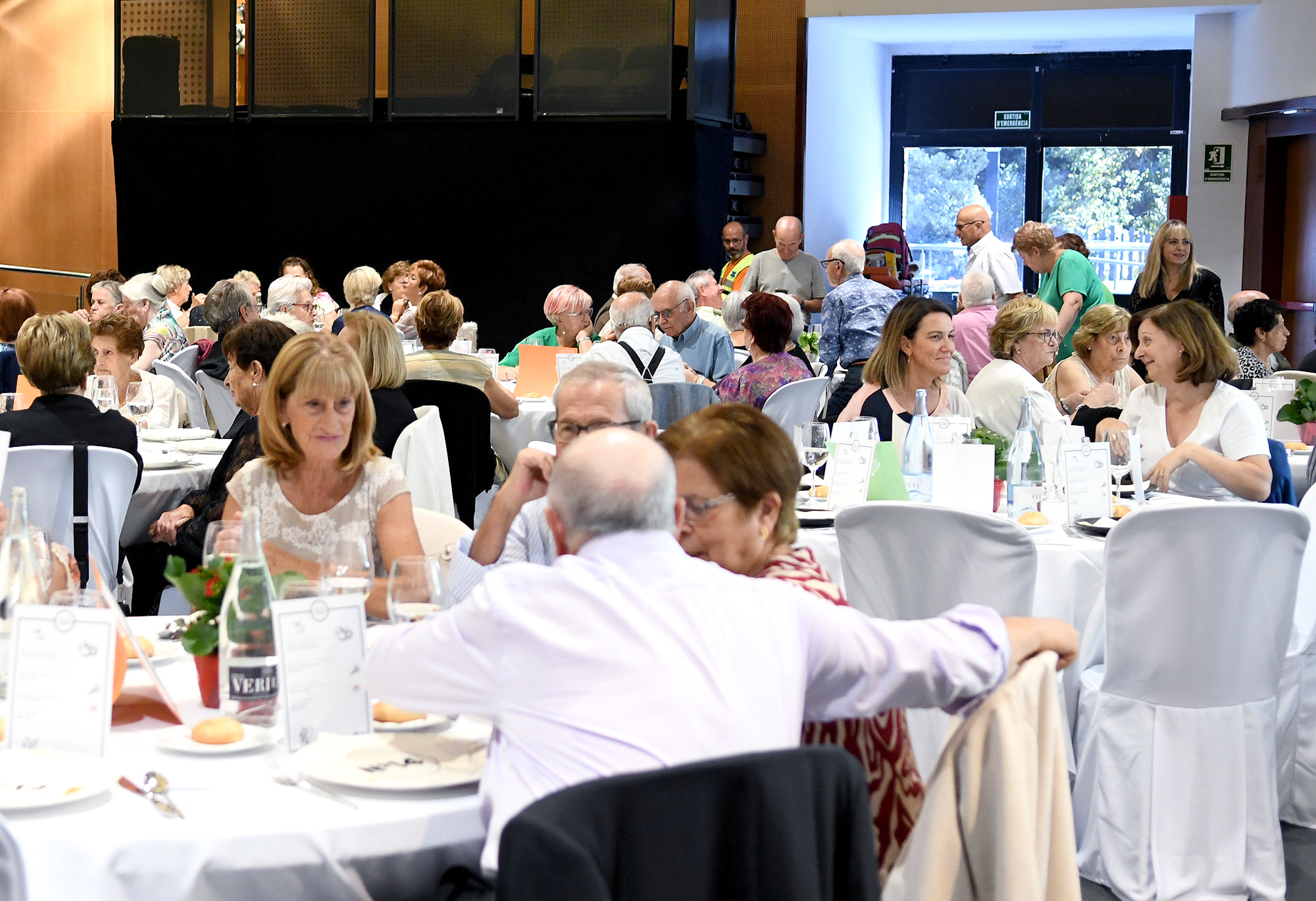 El cap de Govern destaca el reforç de recursos destinats a la gent gran durant la celebració de la Festa Magna