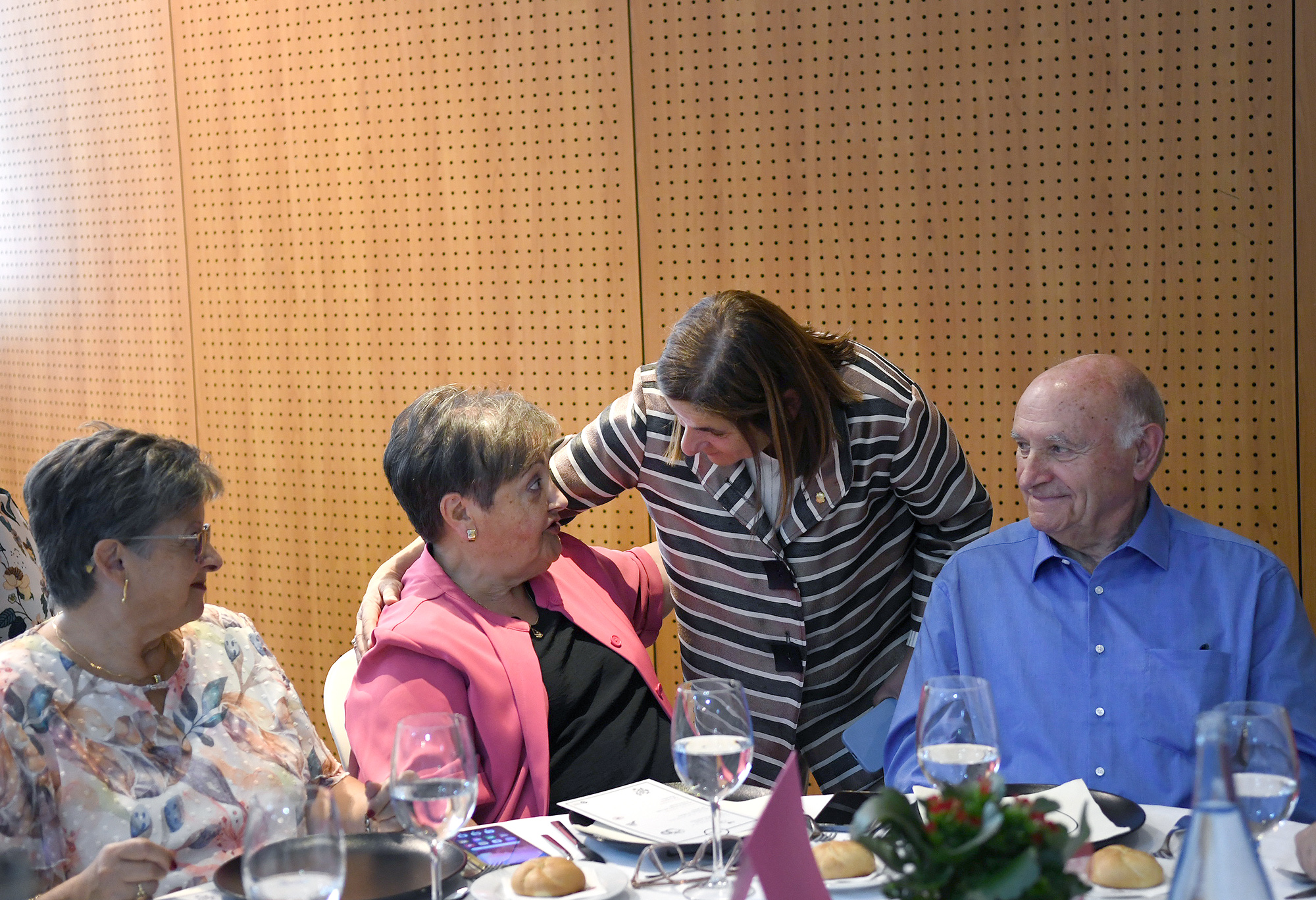 El cap de Govern destaca el reforç de recursos destinats a la gent gran durant la celebració de la Festa Magna