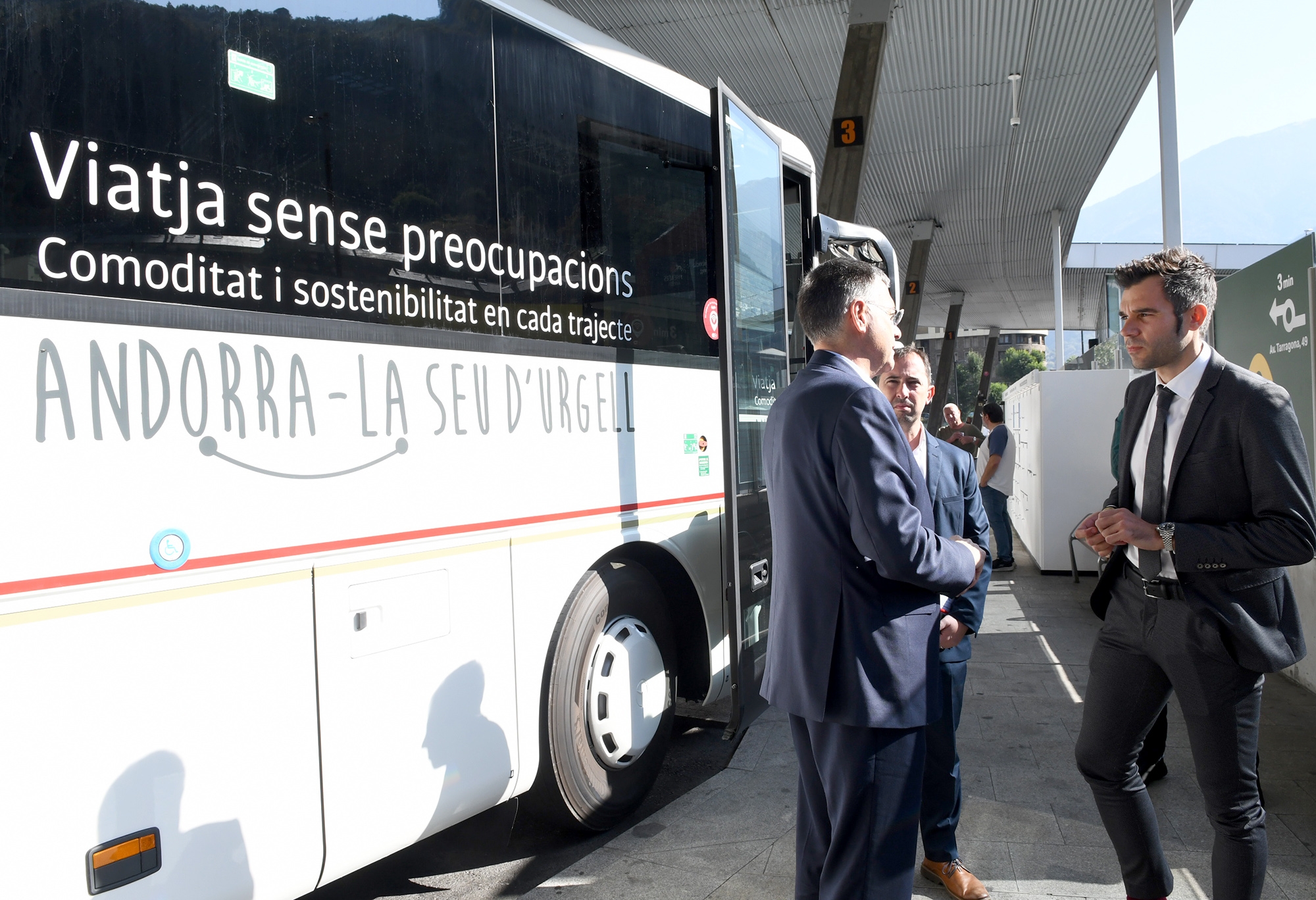 Es posen en marxa les noves millores al transport públic entre Andorra i la Seu d’Urgell