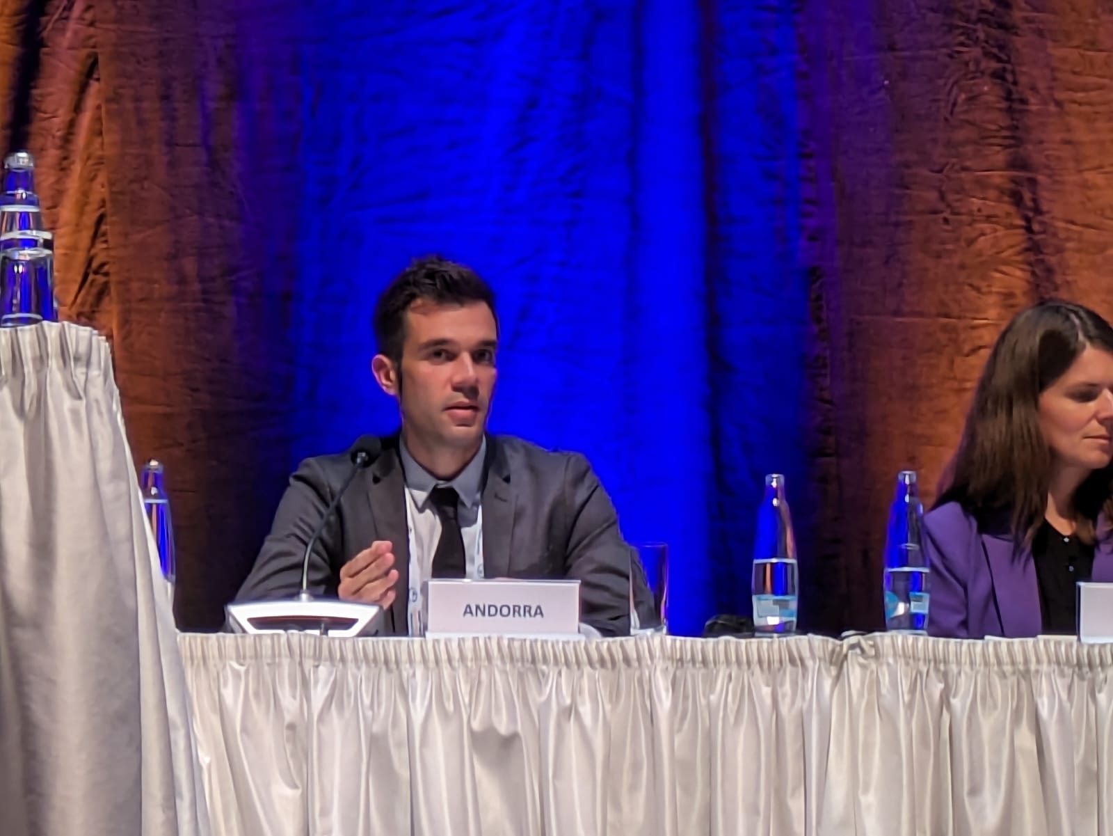 David Forné participa en el Congrés mundial de la carretera i ressalta l’aposta pel transport públic gratuït i sostenible