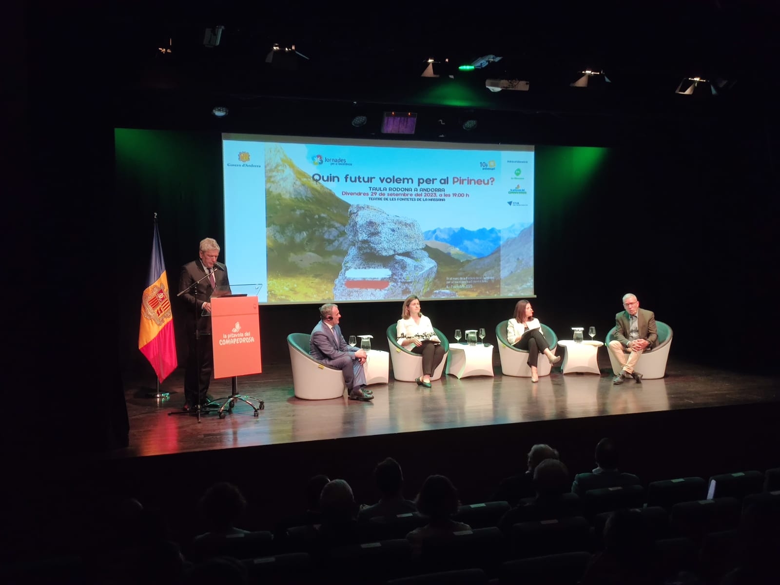 Andorra com a un dels motors econòmics del Pirineu, el debat de la taula rodona prèvia a les Jornades de l’Excel·lència