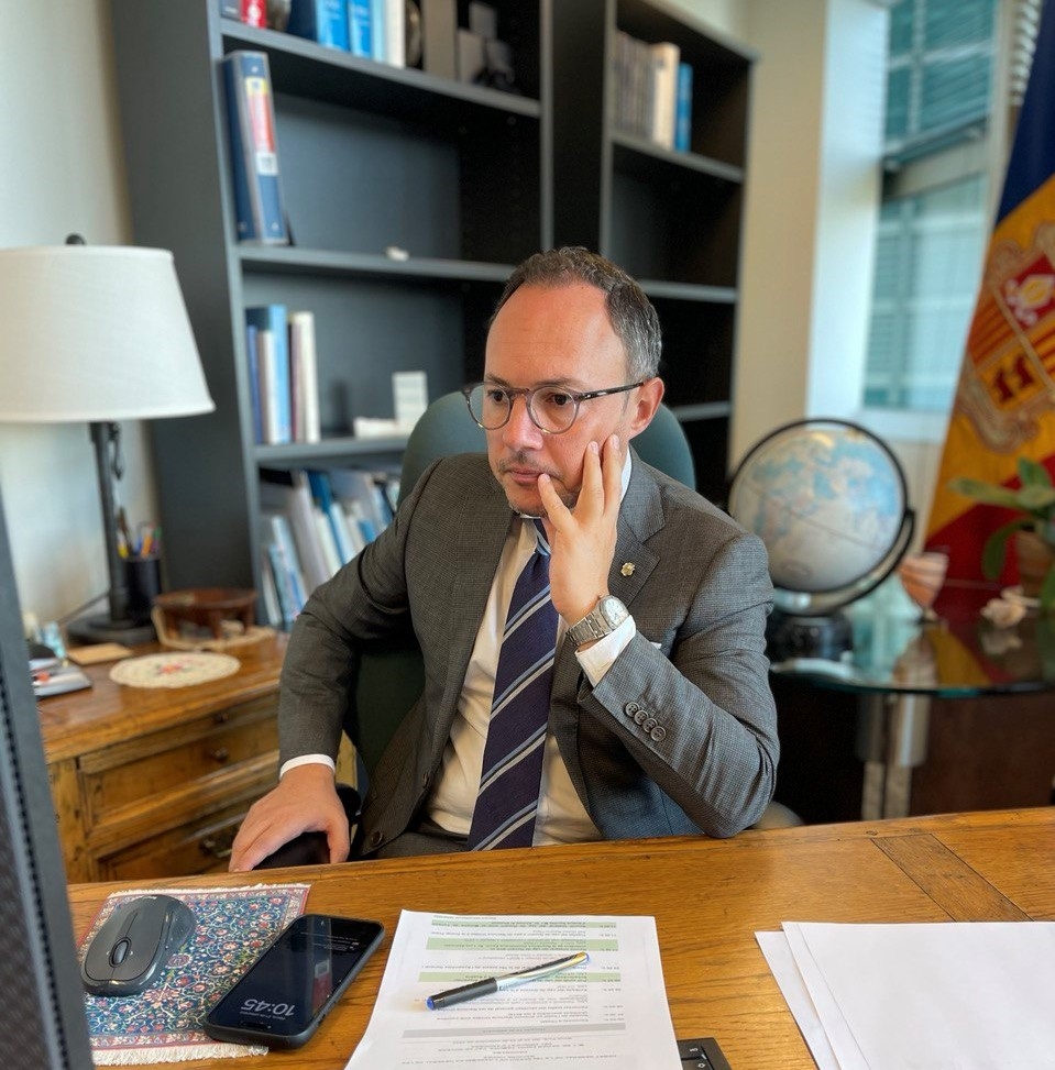 Xavier Espot constata interès dels països europeus per l’Acord d’associació amb la UE durant l’Assemblea General de l’ONU