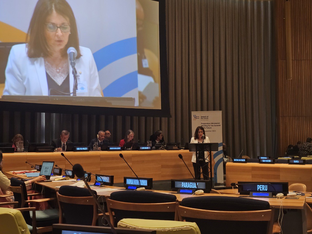 Xavier Espot constata interès dels països europeus per l’Acord d’associació amb la UE durant l’Assemblea General de l’ONU