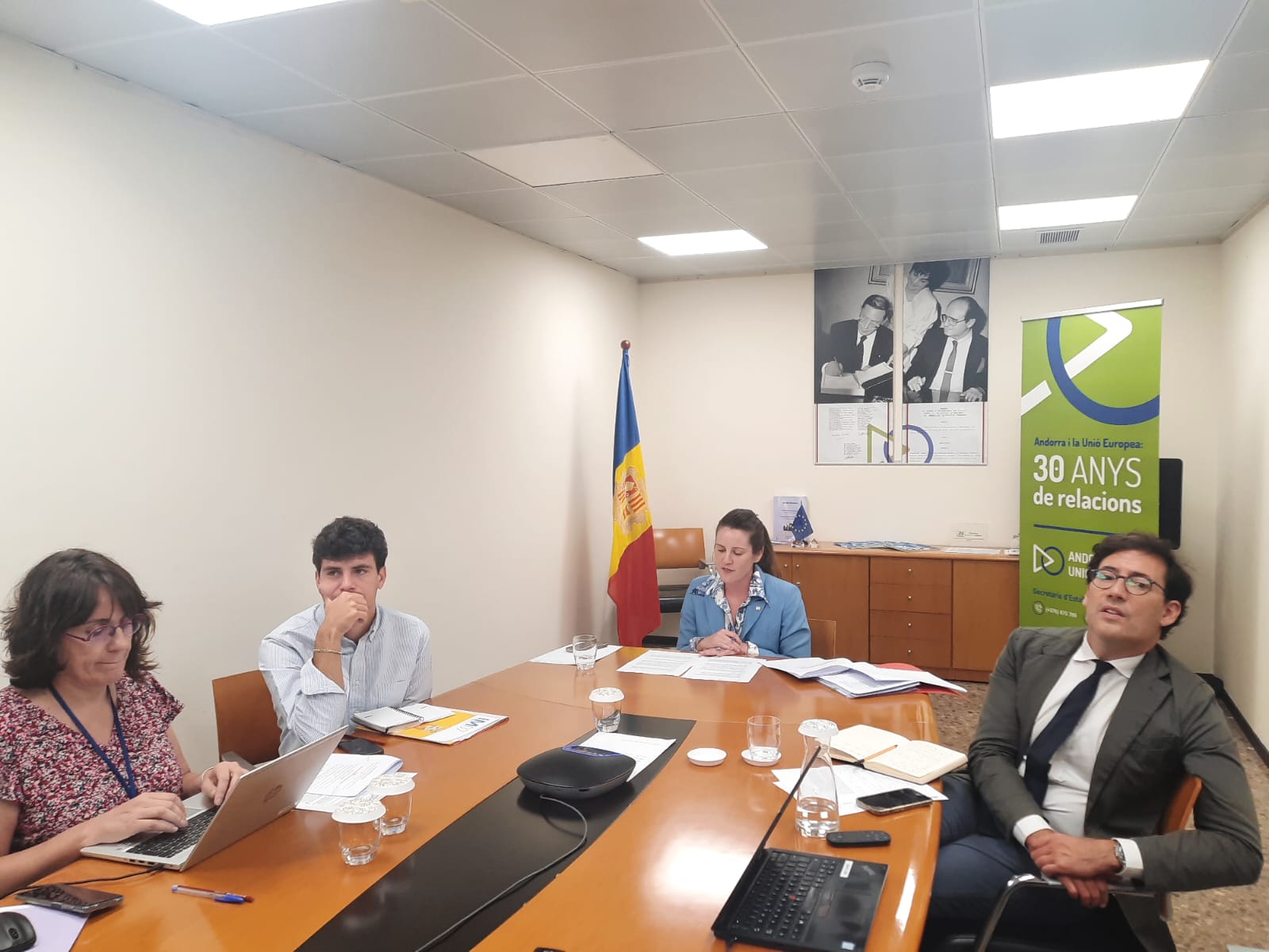 S’inicia la fase final de la negociació per a l’associació amb la UE amb avenços substancials en l’Acord Marc