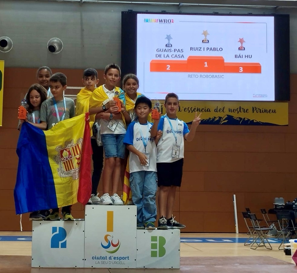 L’equip Guais del Pas de la Casa, aconsegueix el 2n lloc a la final de la World Robot Olympiad Spain23