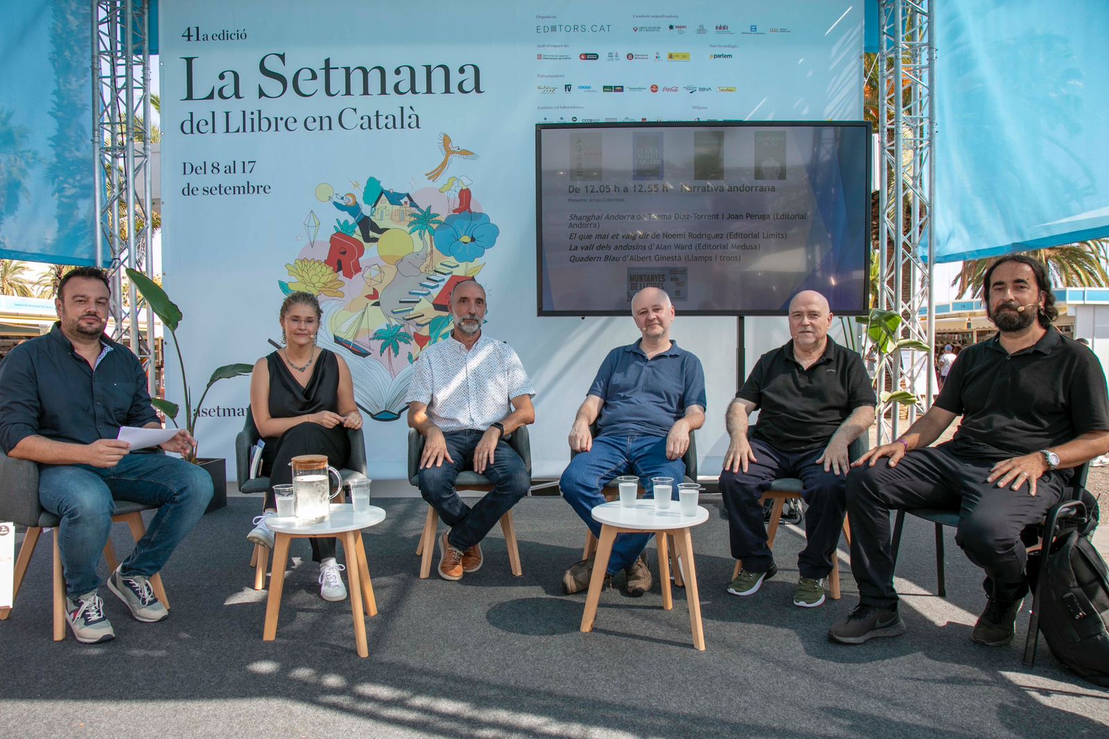 Bonell destaca el bon moment de la indústria editorial andorrana a la 41a Setmana del llibre en català