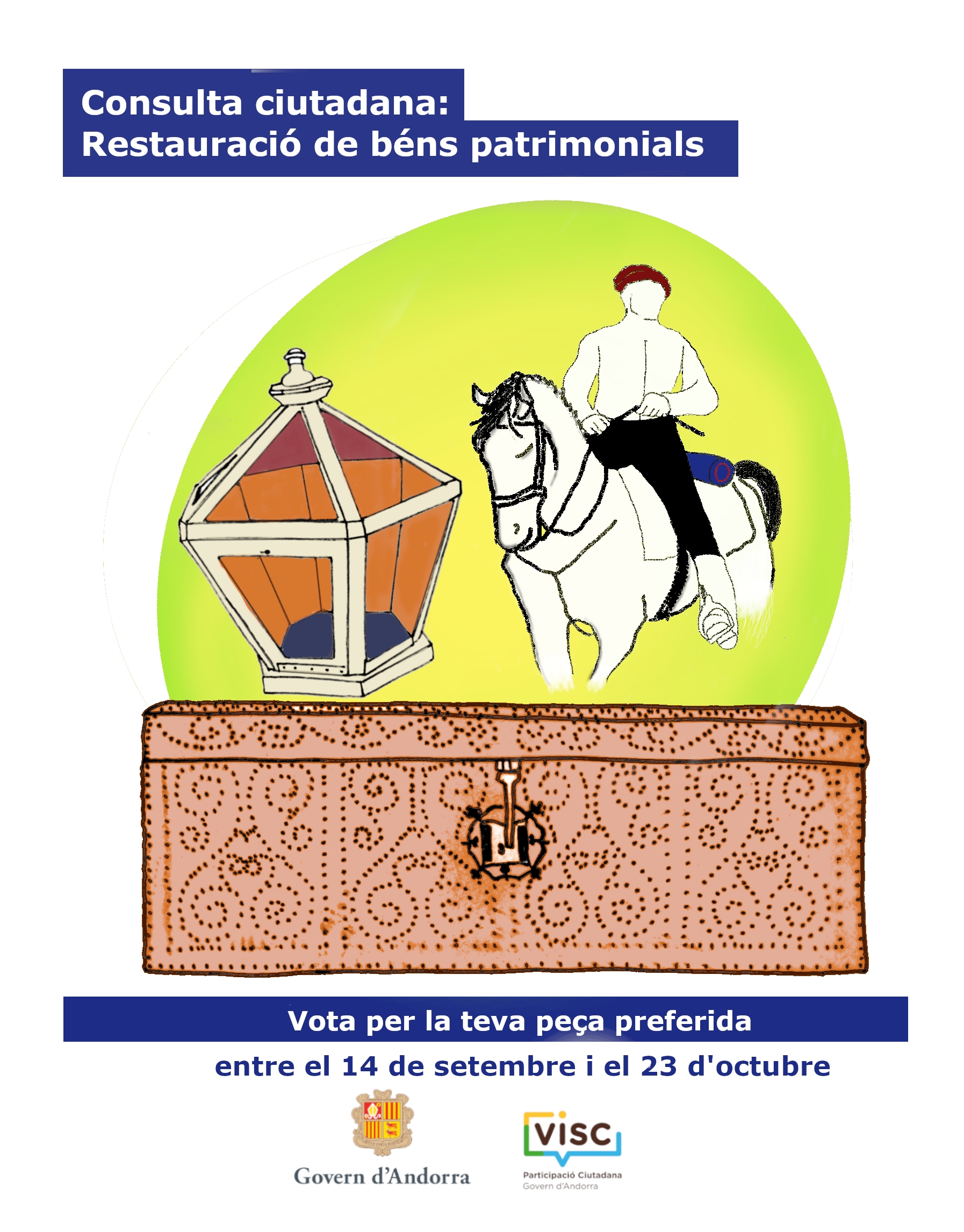 Segona consulta ciutadana per escollir quina peça de Patrimoni Cultural es restaura de manera prioritària