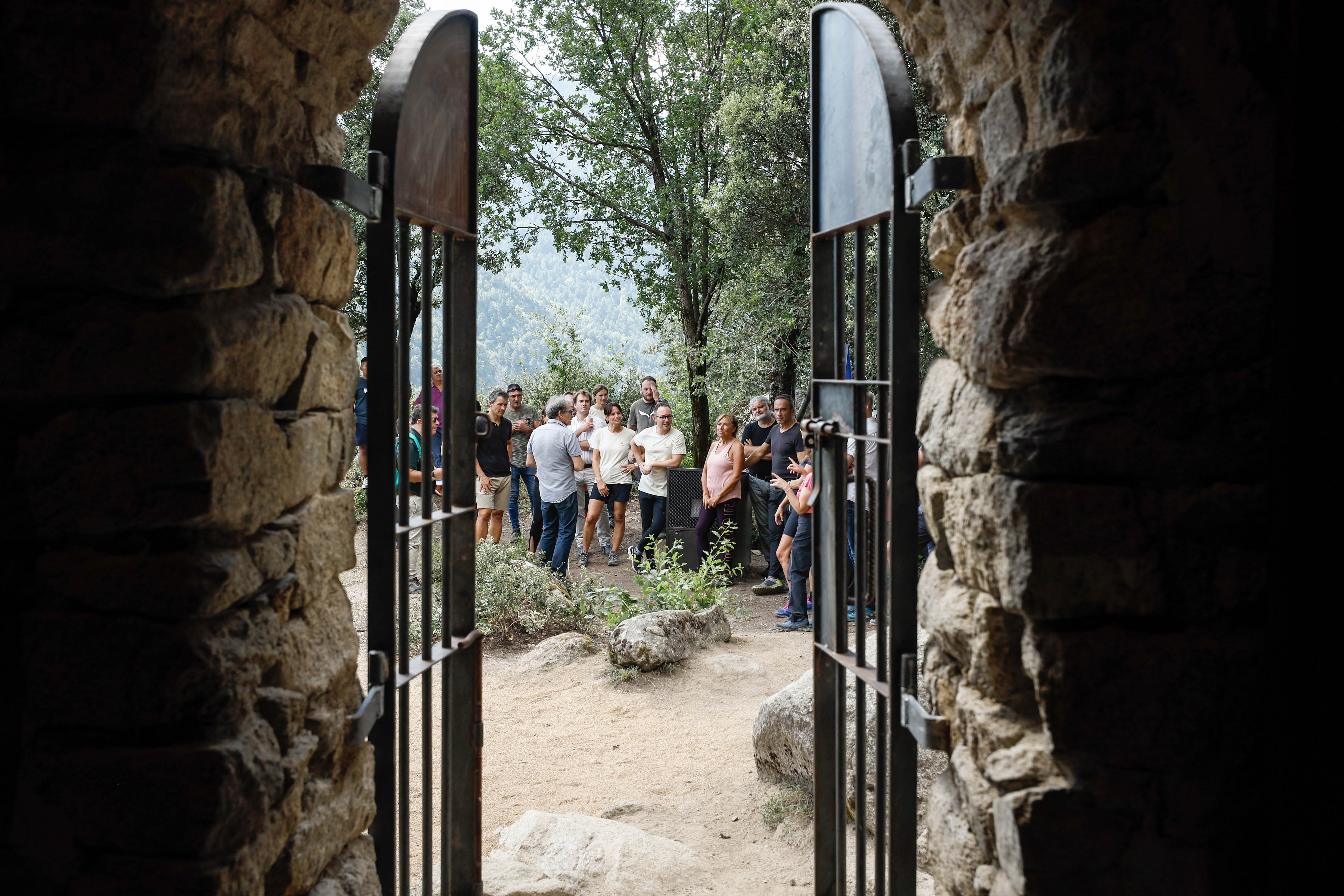 Finalitza el projecte de restitució del campanar de Sant Vicenç d’Enclar