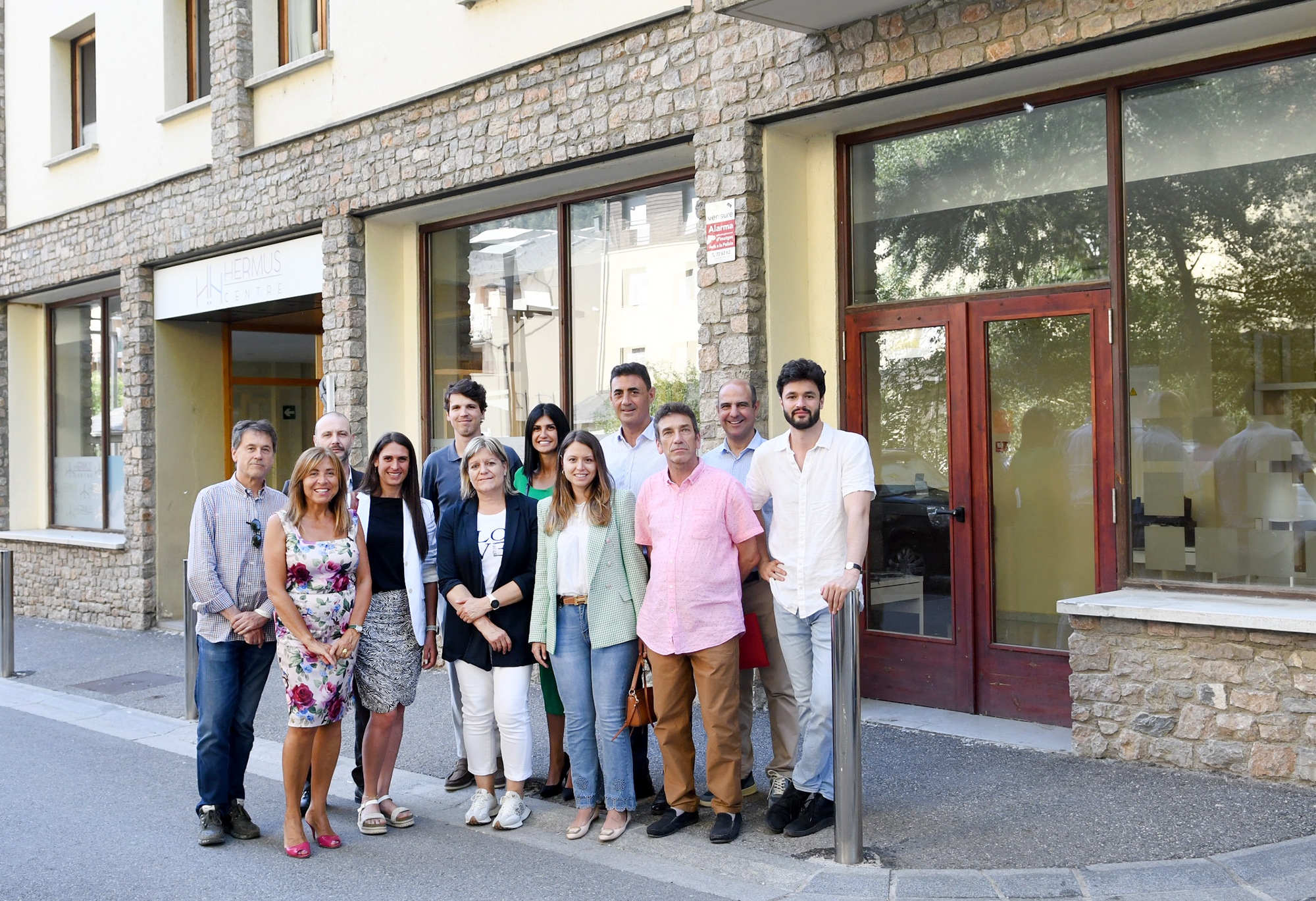 Els ministres Marsol i Ferré mostren als consellers generals els edificis que el Govern destinarà a lloguer a preu assequible