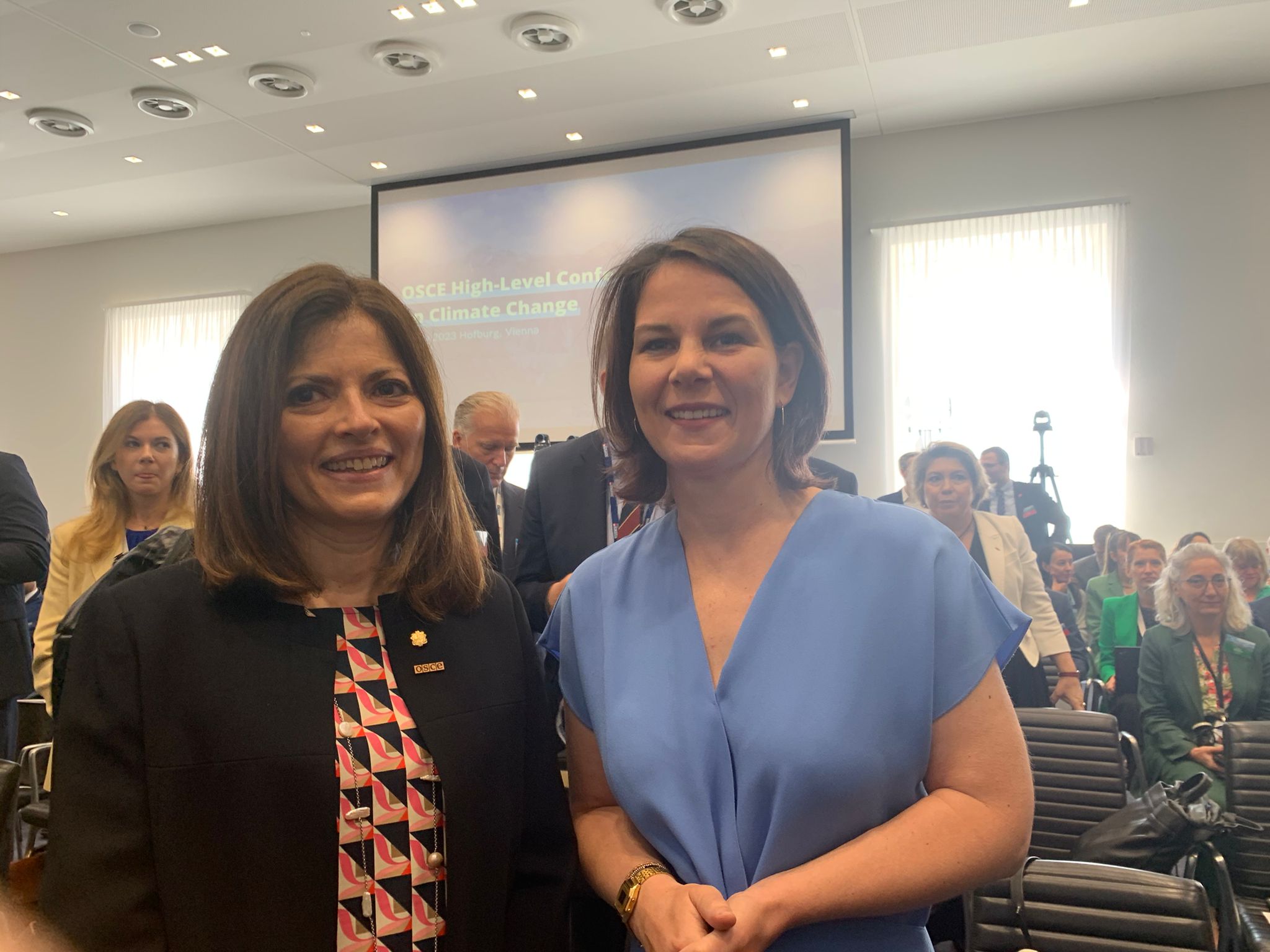 La ministra d’Afers Exteriors, Imma Tor, participa a la Conferència OSCE d’Alt nivell sobre canvi climàtic a Viena