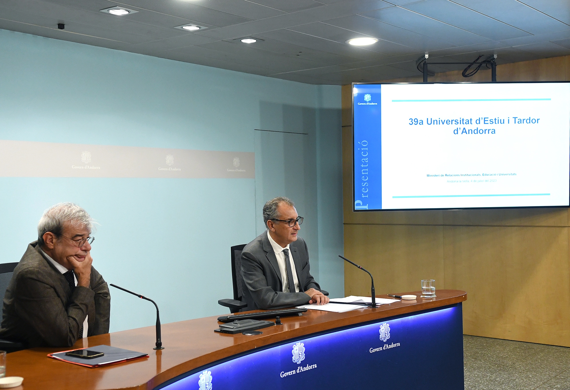 La 39a Universitat d’Estiu i Tardor d’Andorra se centrarà en els reptes de futur de la medicina