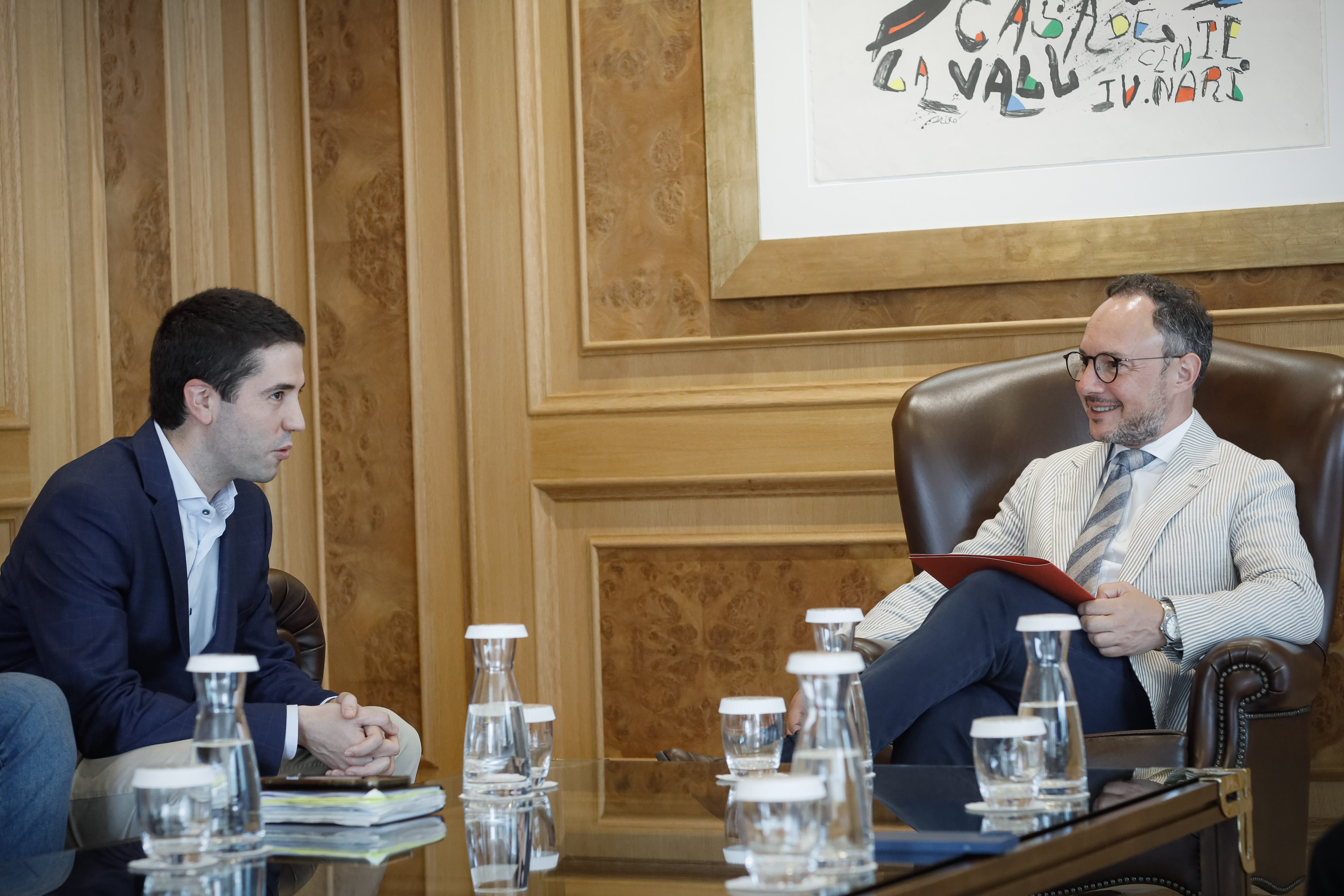 El nou alcalde de La Seu d’Urgell referma el compromís de bon veïnatge amb el Govern