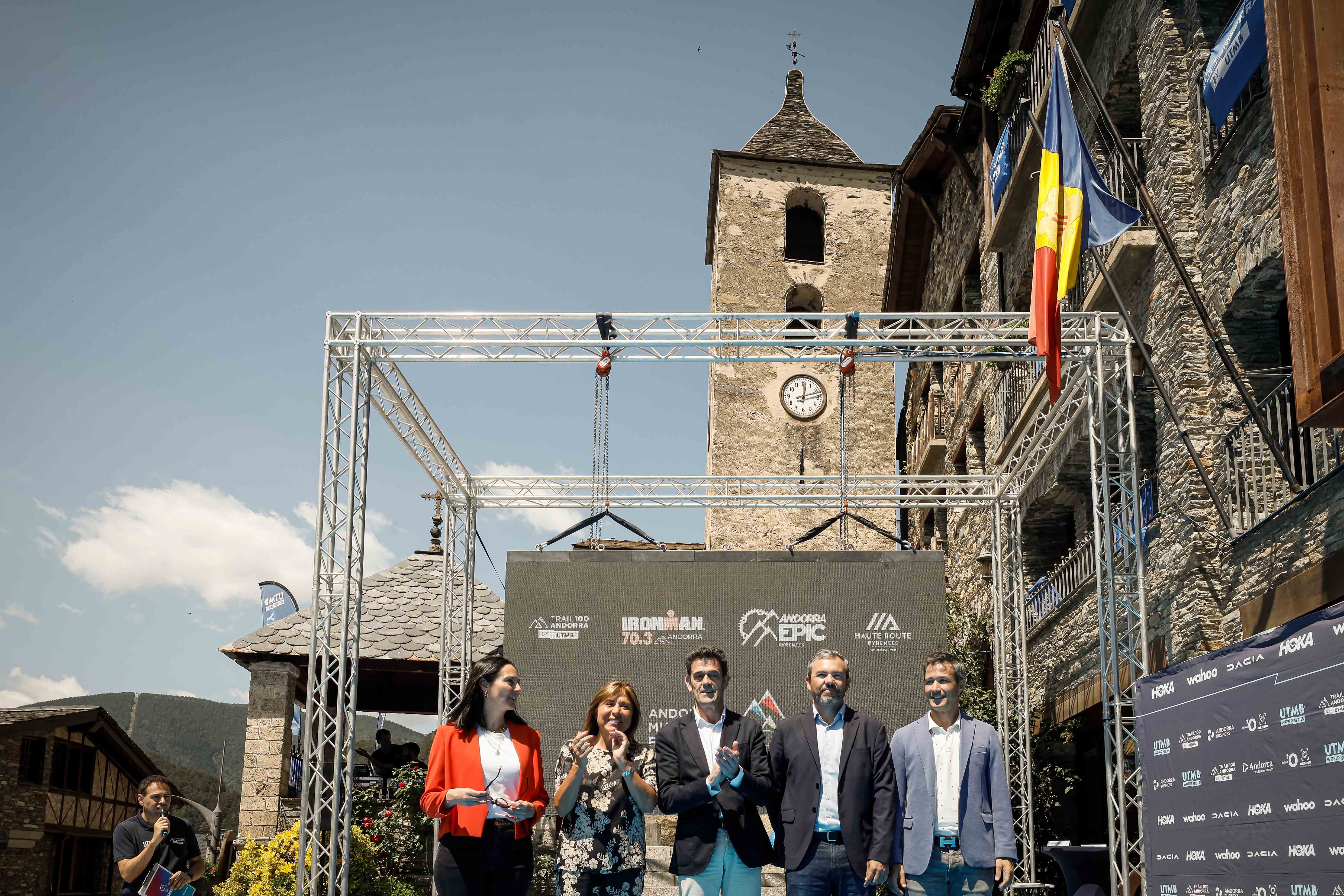 Es presenta l’Andorra Multisport Festival 2023 a Ordino coincidint amb l’inici de la Trail 100 Andorra by UTMB