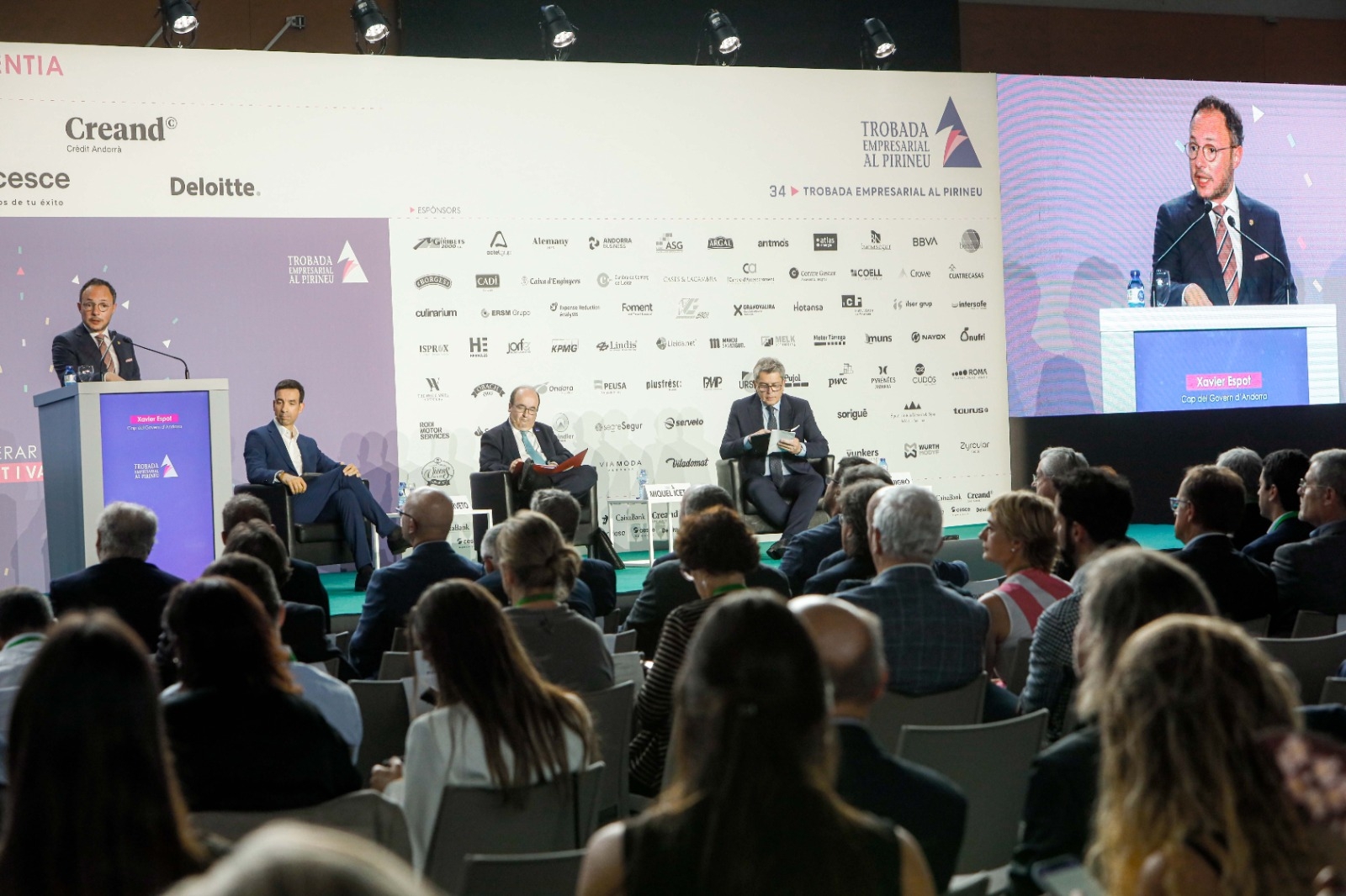 Xavier Espot reivindica el rol de lideratge d’Andorra a l’entorn pirinenc un cop entri a formar part del mercat interior europeu