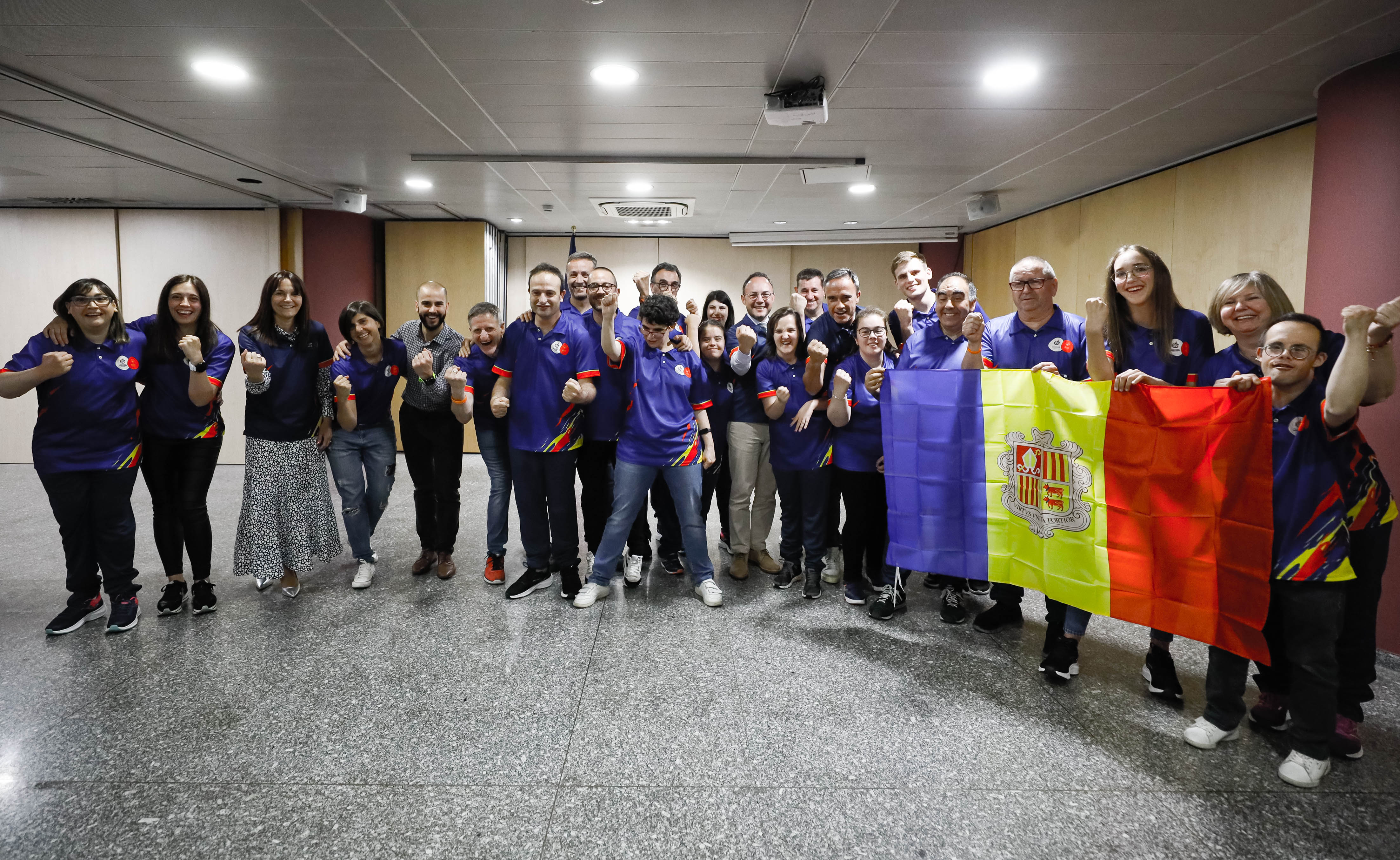 El Govern rep la delegació andorrana dels Special Olympics