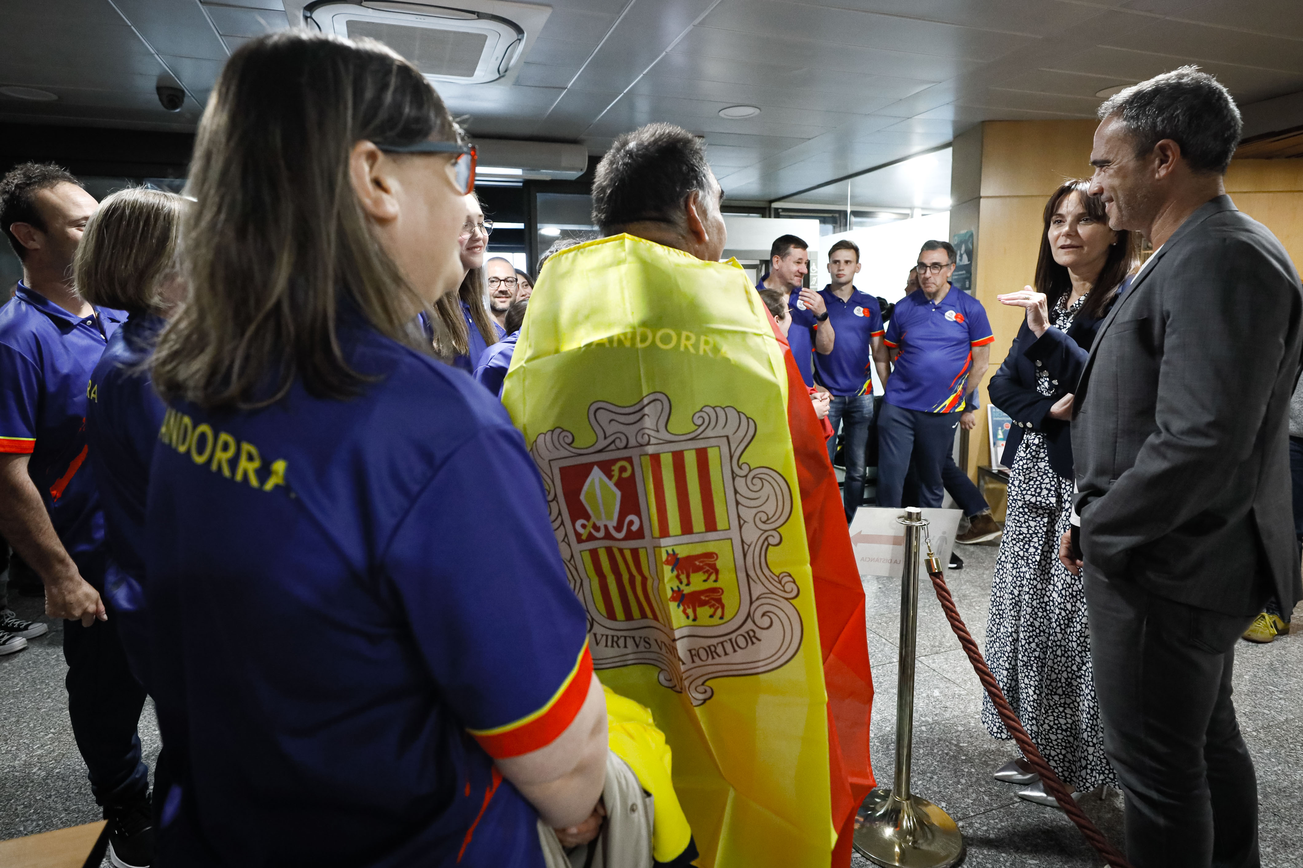 El Govern rep la delegació andorrana dels Special Olympics
