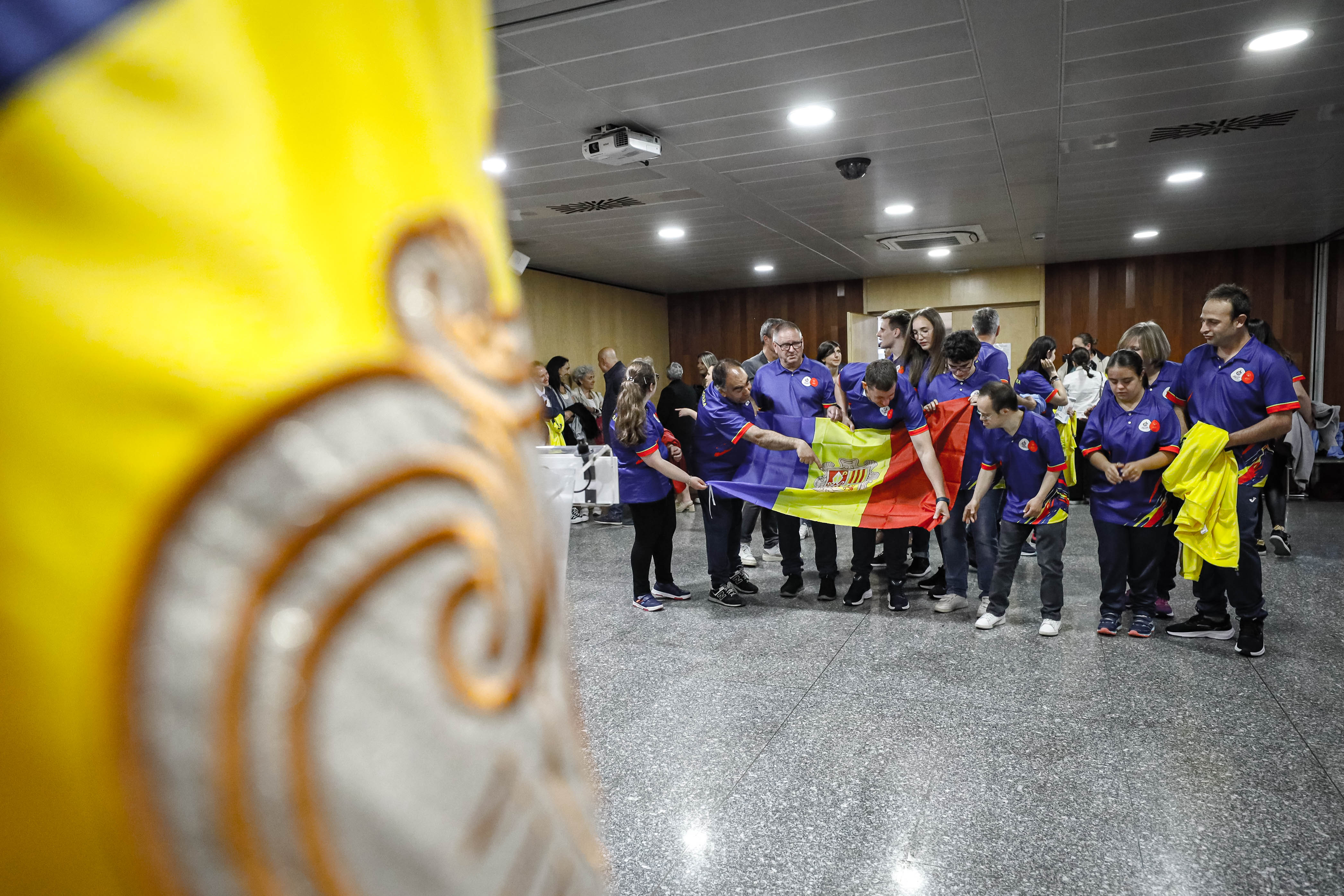 El Govern rep la delegació andorrana dels Special Olympics