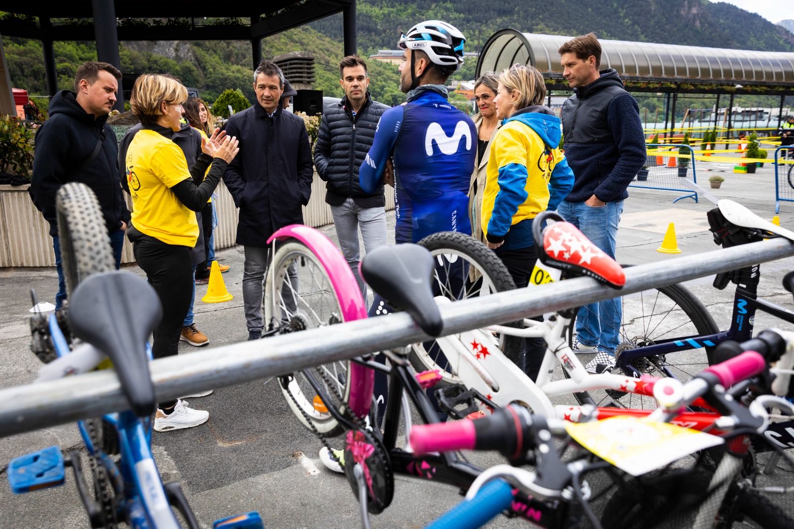 Més de 200 nenes i nens participen a la 1a Jornada infantil de mobilitat sostenible i seguretat ciclista