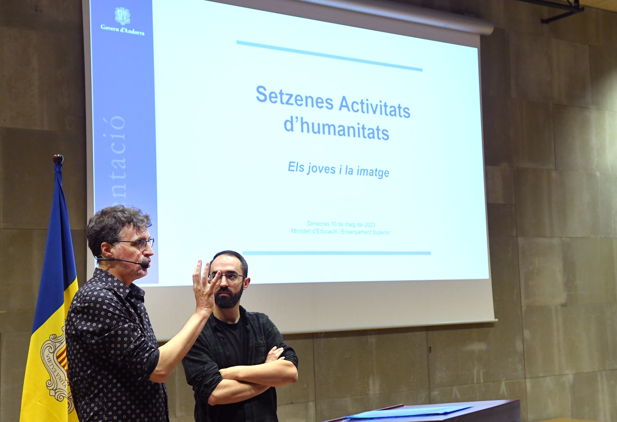 El filòsof Nemrod Carrasco l’expert convidat a les XVI Activitats d’humanitats