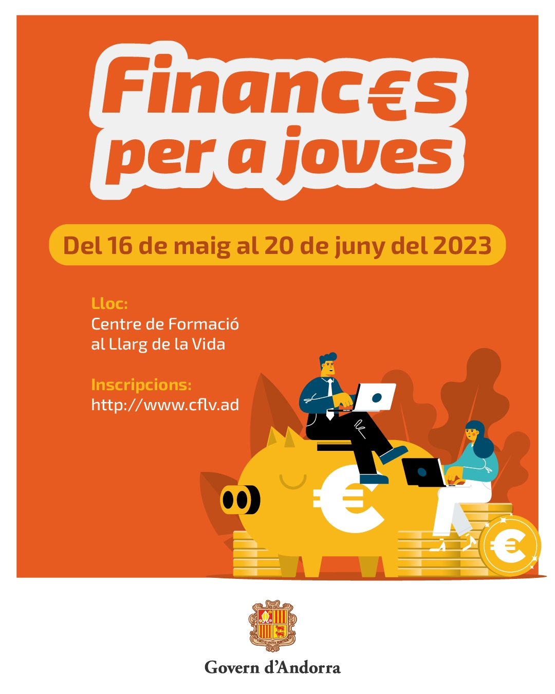 El Centre de Formació al Llarg de la Vida ofereix un curs sobre finances per a joves