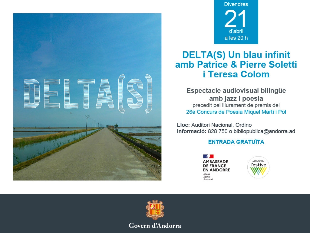 Espectacle franco-andorrà i lliurament de premis del Concurs de Poesia per celebrar Sant Jordi