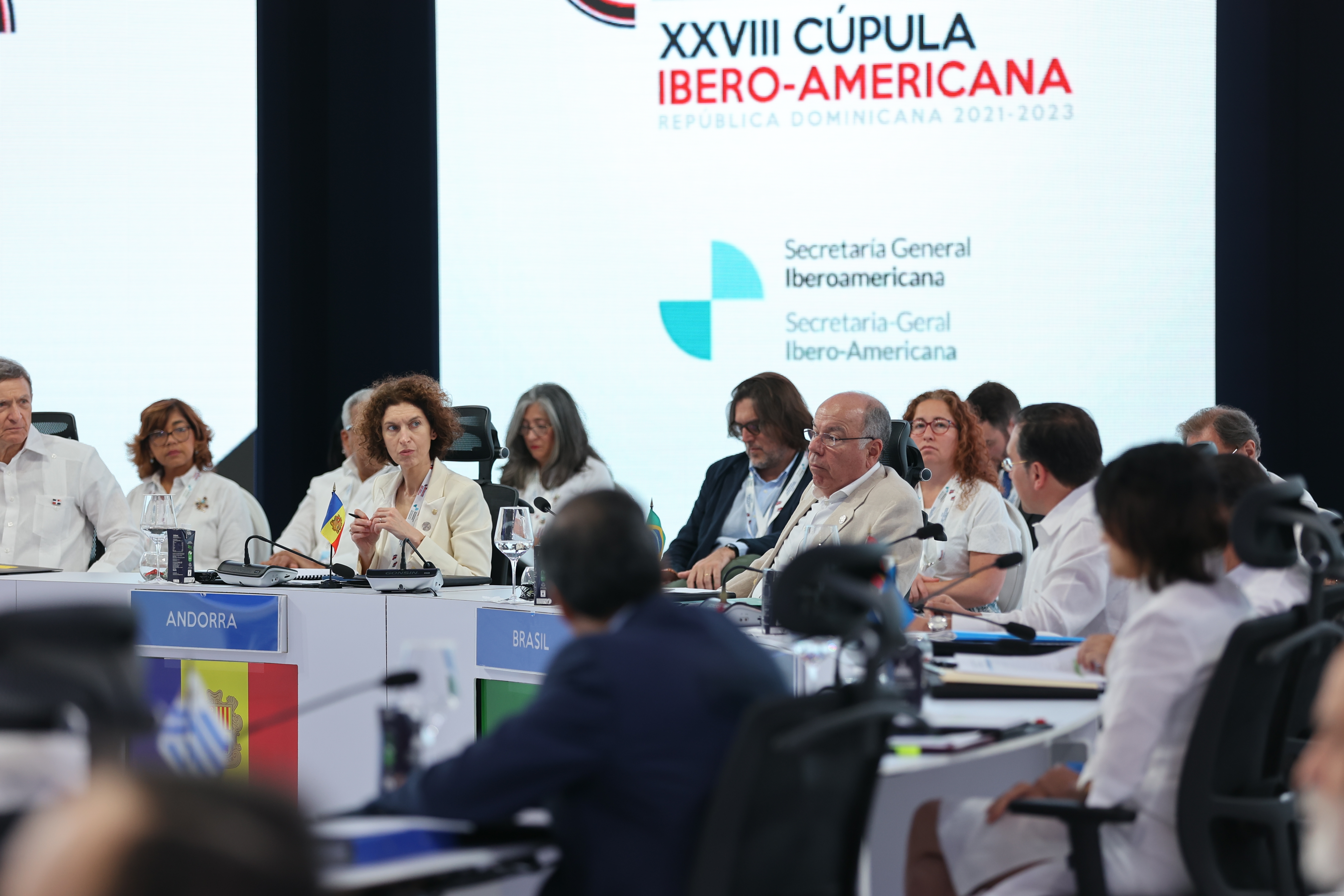 Maria Ubach destaca la importància d’impulsar mesures conjuntes a Iberoamèrica per fer front al canvi climàtic davant els ministres d’Afers Exteriors de la XXVIII Cimera