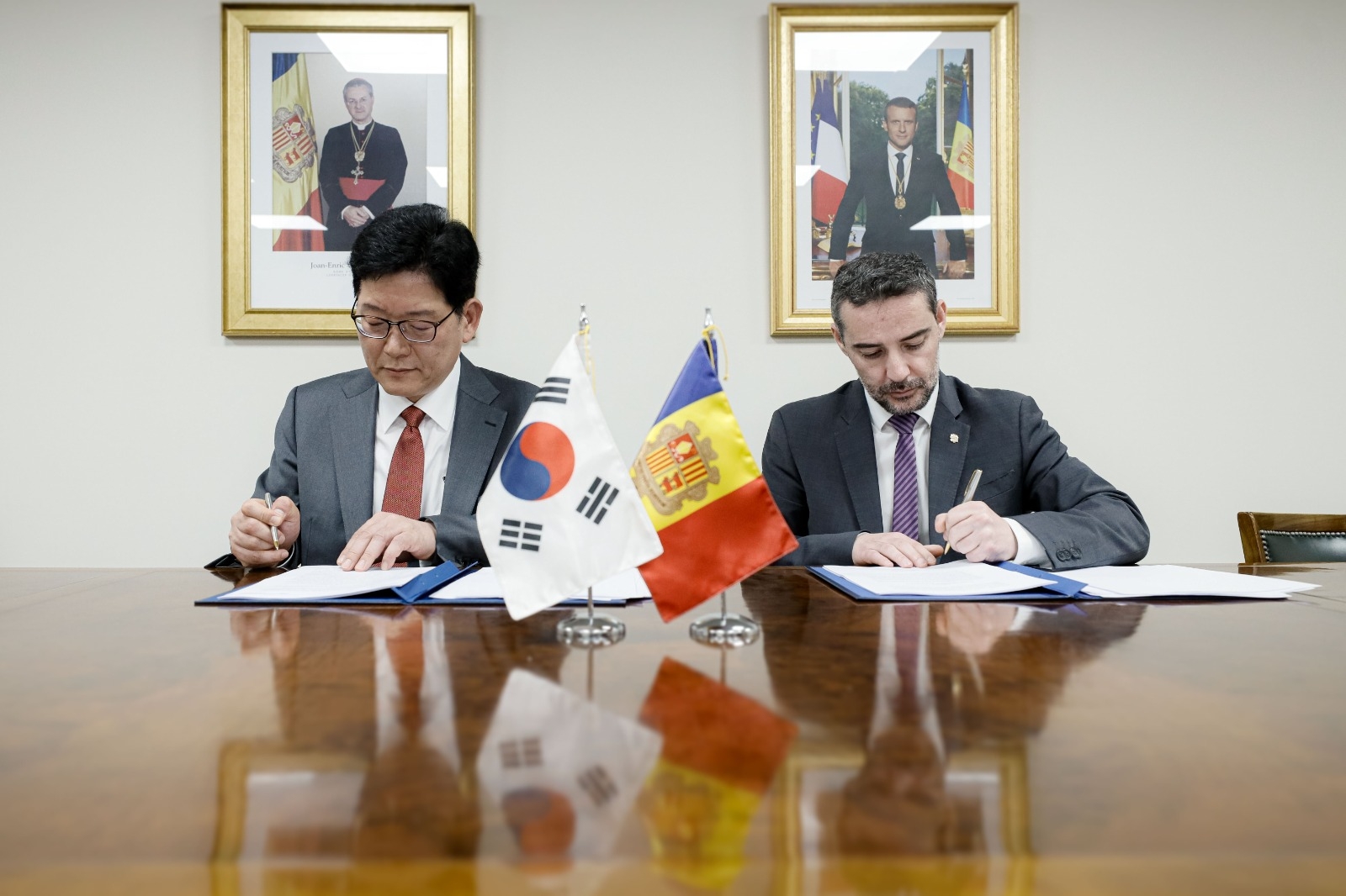 Andorra i Corea del Sud conclouen les negociacions del CDI