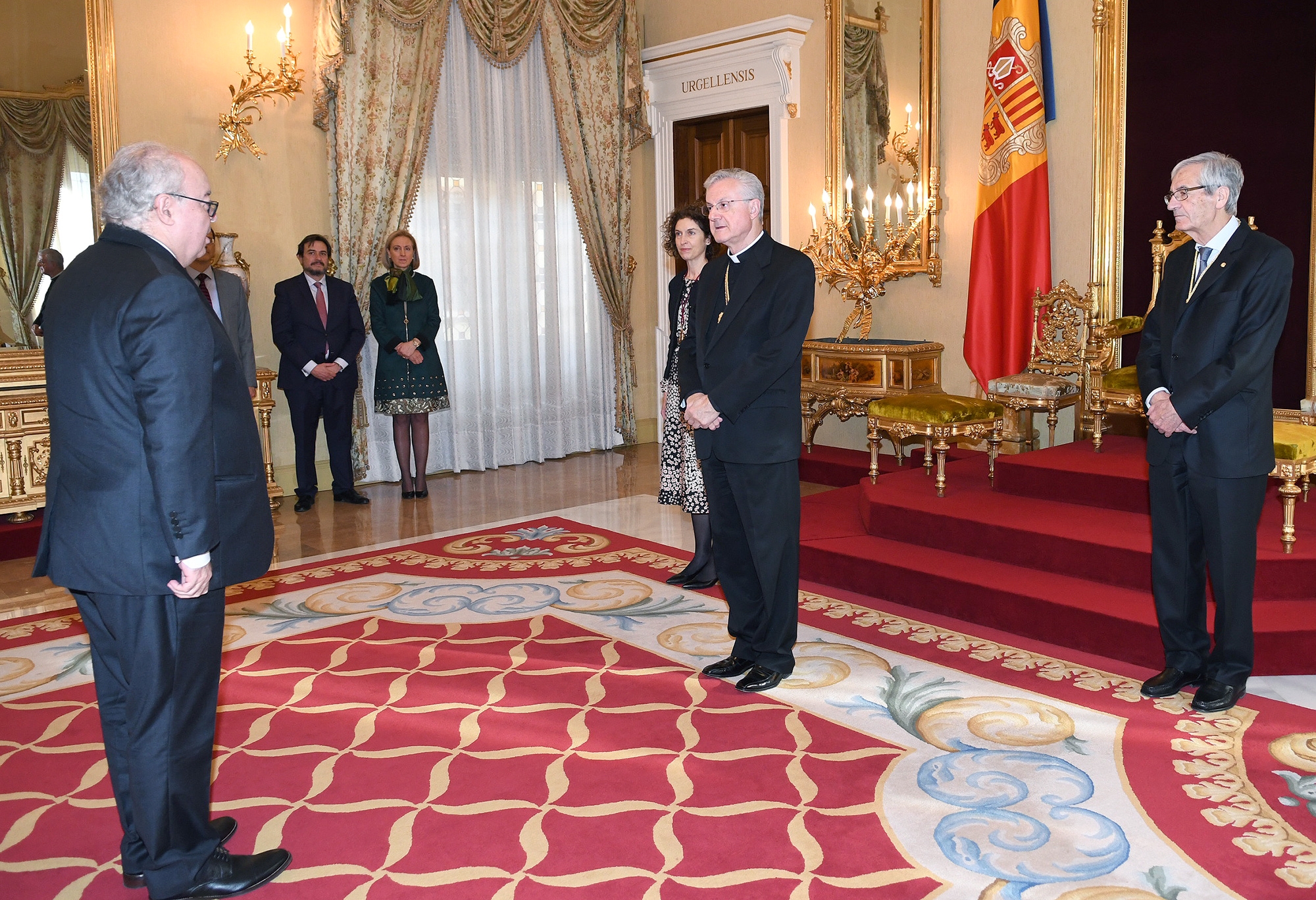 L’ambaixador espanyol presenta les credencials al copríncep episcopal