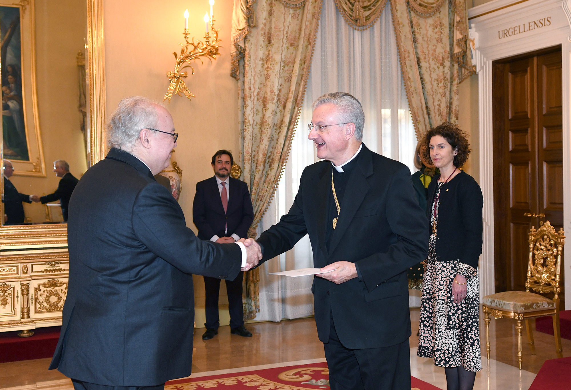 L’ambaixador espanyol presenta les credencials al copríncep episcopal
