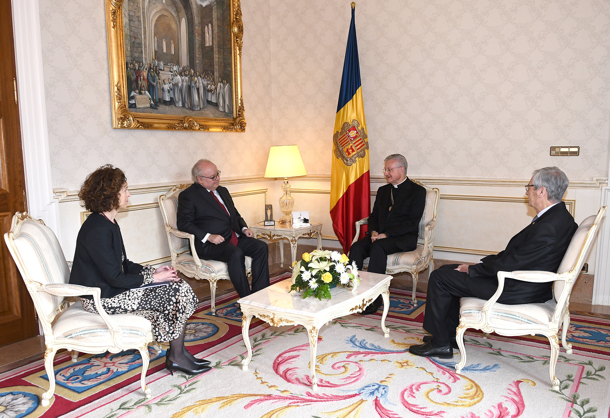 L’ambaixador espanyol presenta les credencials al copríncep episcopal