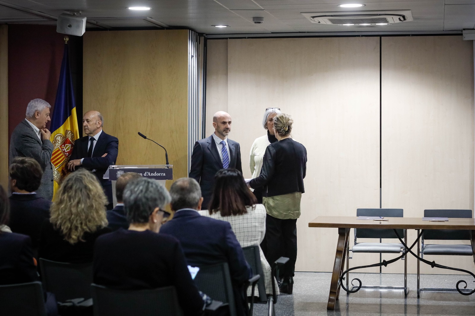 Acord entre les associacions i empreses del sector turístic, la Cambra de Comerç, Indústria i Serveis i el Govern per alinear els objectius de la política turística d’Andorra