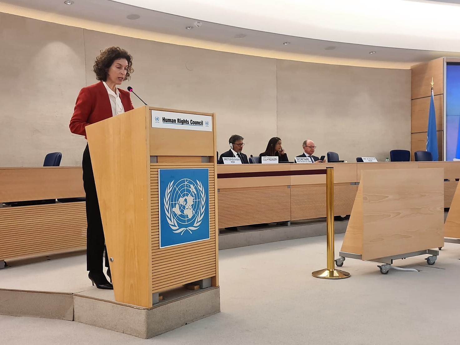 Ubach recomana al Consell de Drets Humans de les Nacions Unides implicar els joves en la presa de decisions polítiques