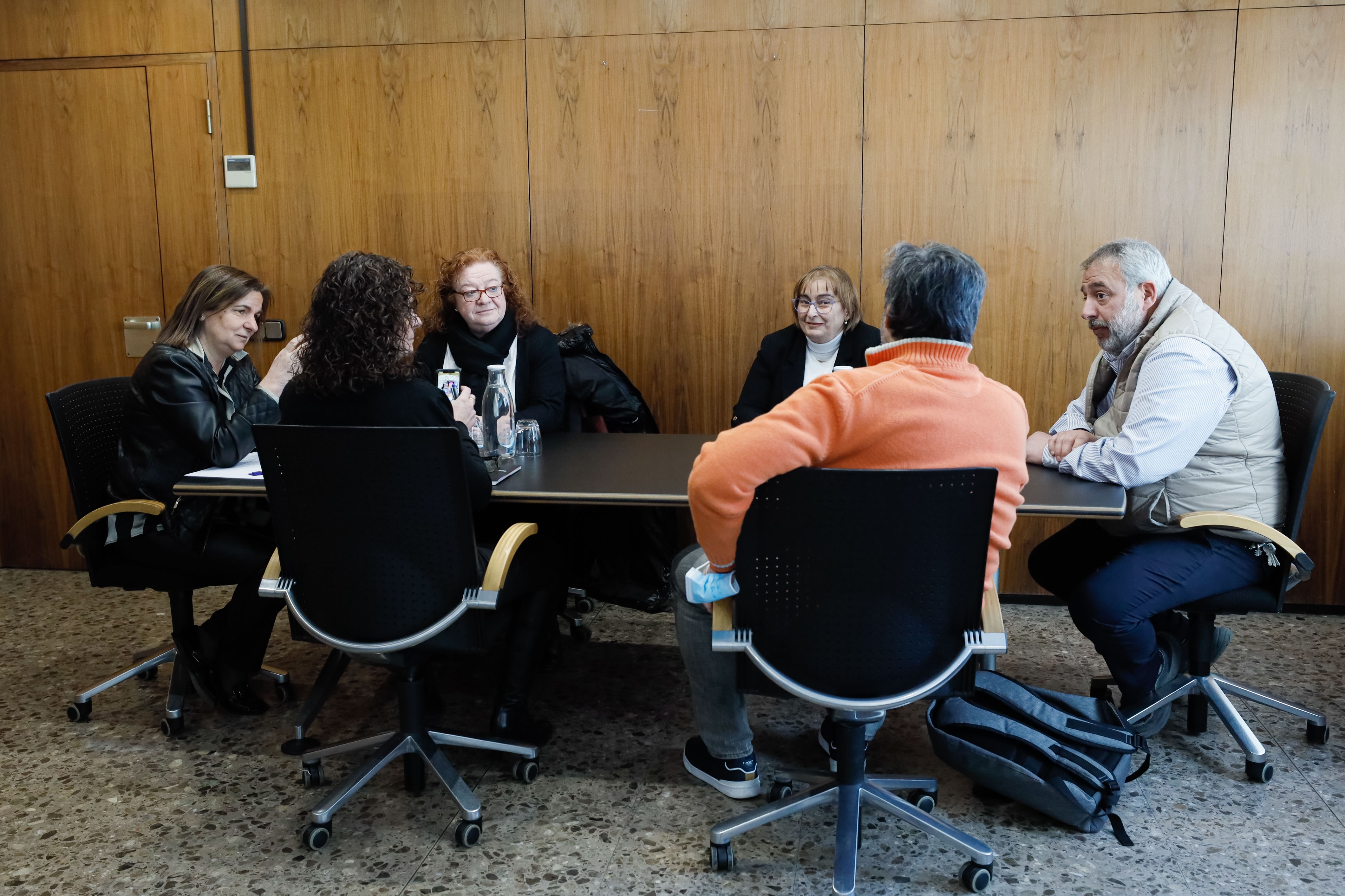 Marín comparteix amb els representants del SIPAAG el procés de treball de redefinició dels nivells de classificació de l'administració central