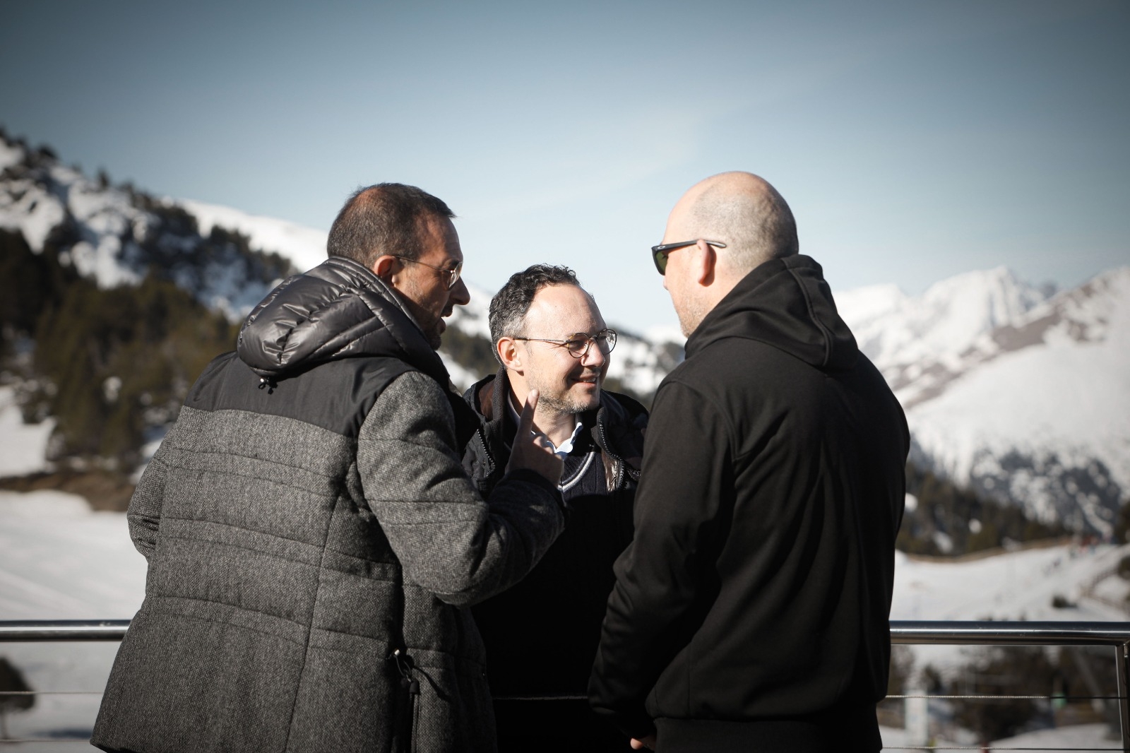 Espot i Torres comparteixen el model turístic d’Andorra amb el primer ministre de Liechtenstein, Daniel Risch