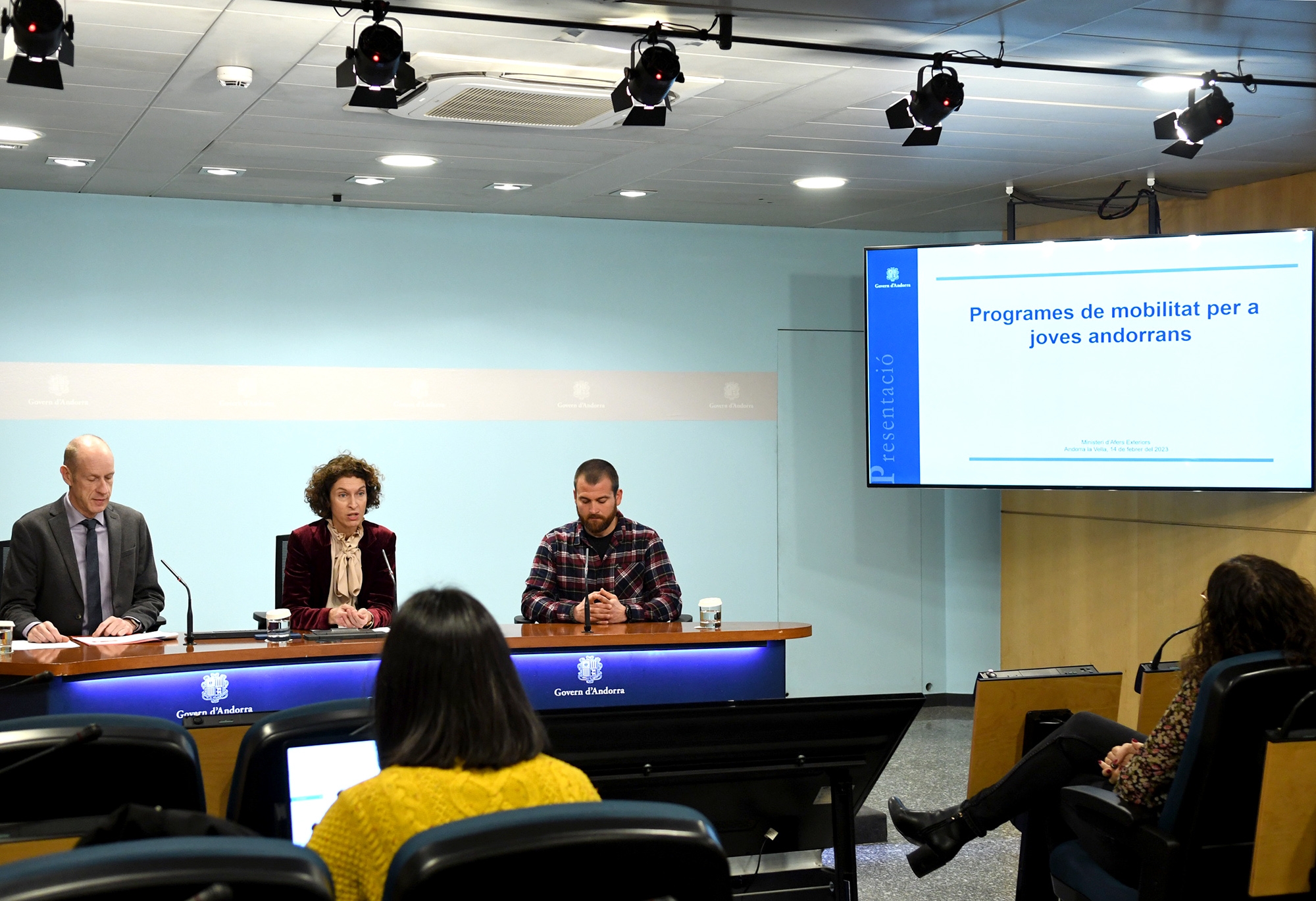 Afers Exteriors promociona la mobilitat entre els joves andorrans amb diversos programes internacionals