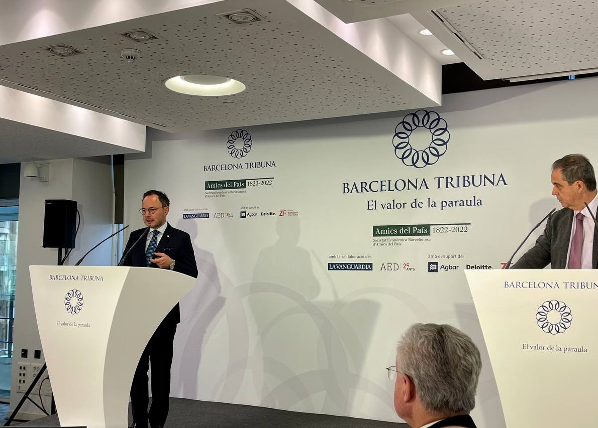 Espot defensa a Barcelona el procés d’homologació, obertura i creixement econòmic del Principat