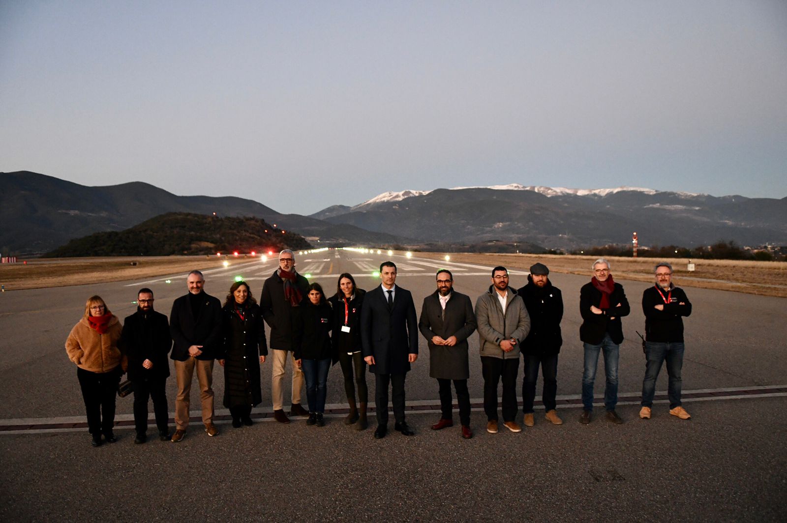 El sistema d’il·luminació per a facilitar els vols nocturns a l’Aeroport d’Andorra-La Seu, a punt per a la seva certificació