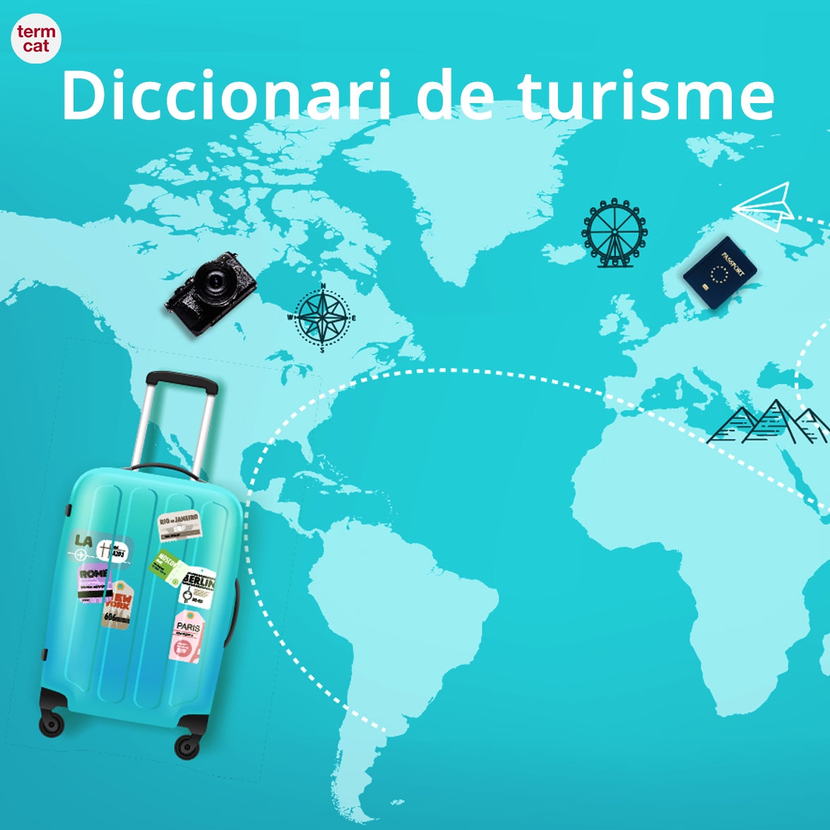 Es publica el Diccionari de turisme del TERMCAT, amb la col·laboració del Departament de Política Lingüística