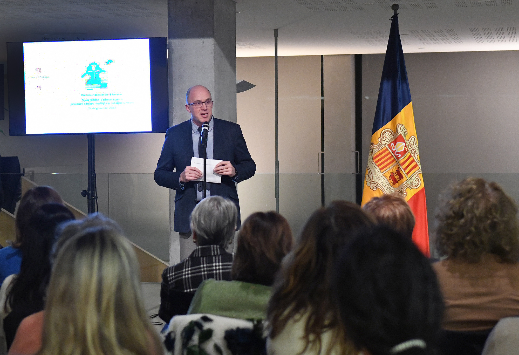El Govern i el Consell General celebren el Dia Internacional de l’Educació
