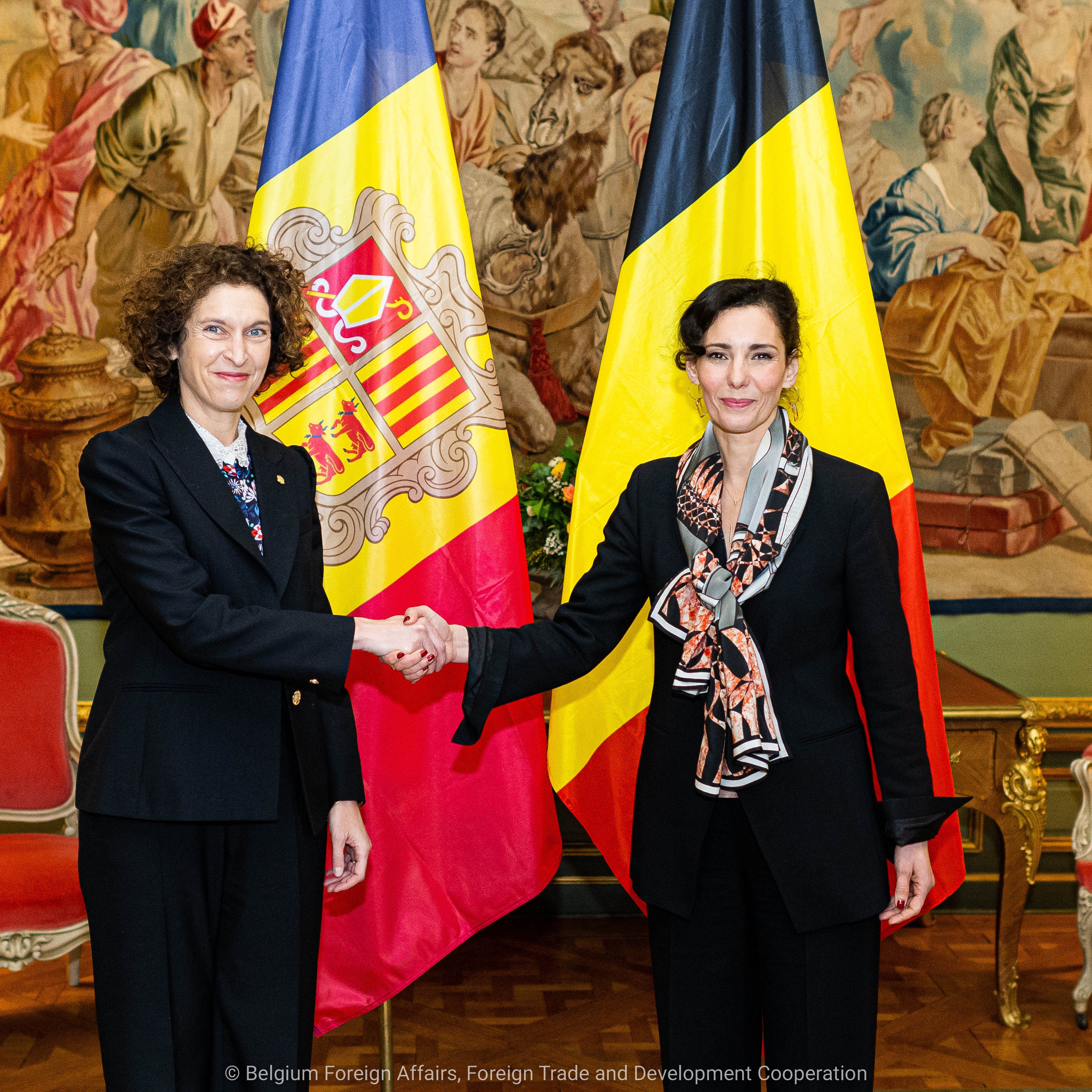 La ministra d’Afers Exteriors, Maria Ubach, es desplaça en visita oficial a Bèlgica per reunir-se amb la seva homòloga, Hadja Lahbib