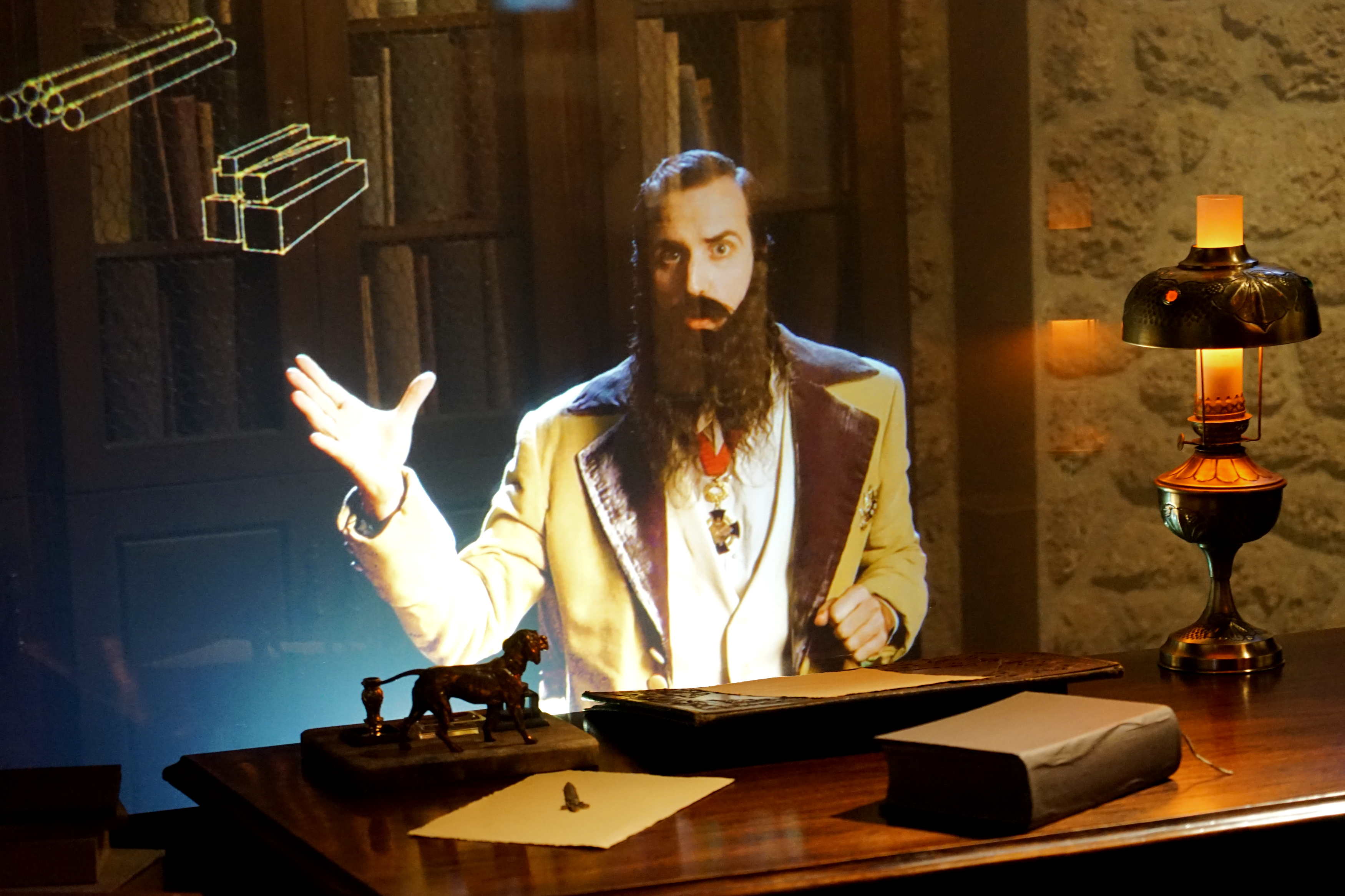 Hologrames immersius per explicar de forma actualitzada la visita a la Museu Casa d’Areny-Plandolit
