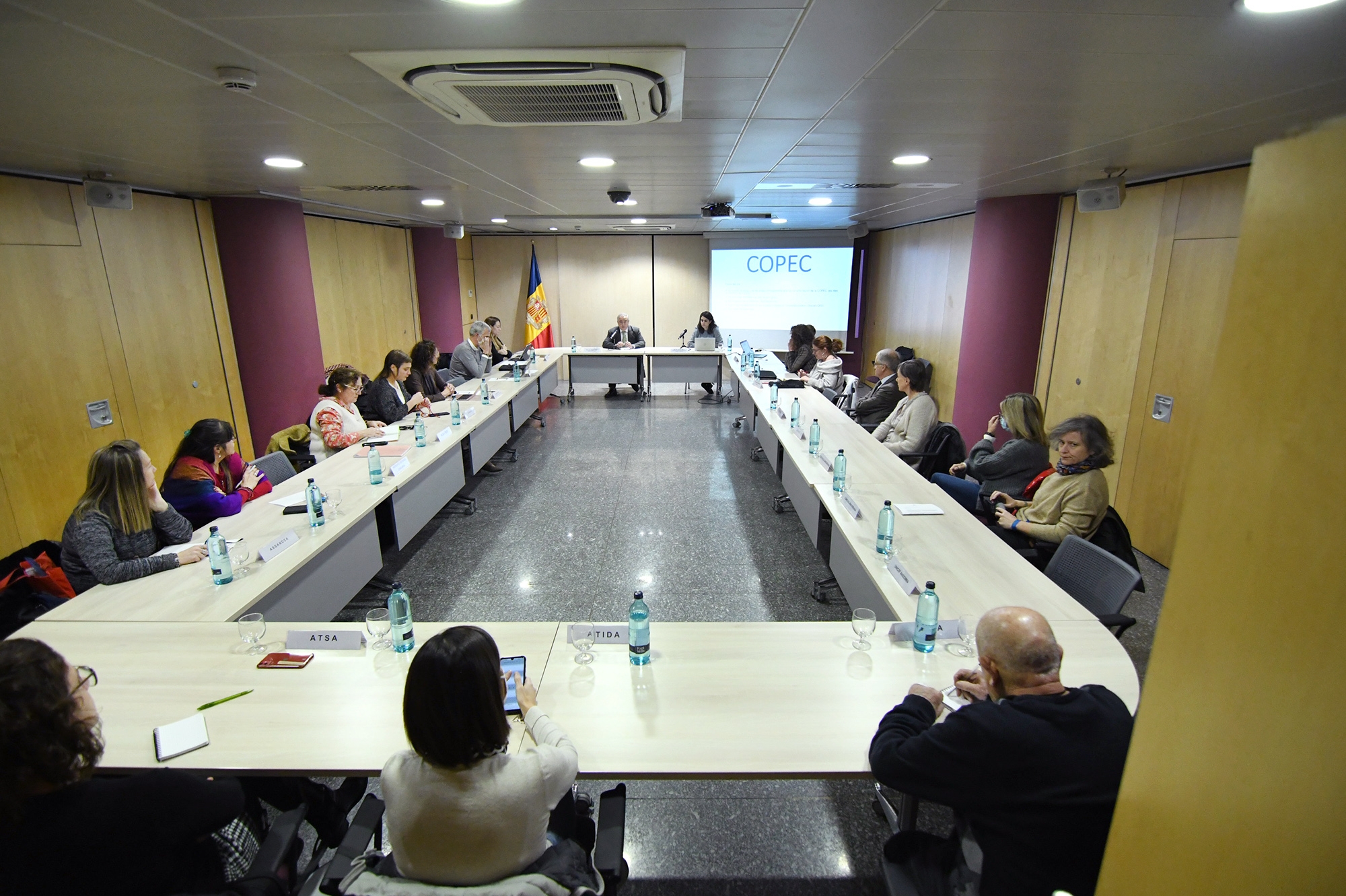 La Comissió de Participació de les Entitats Cíviques en l’àmbit dels serveis socials i sociosanitaris (COPEC) celebra la seva setena reunió