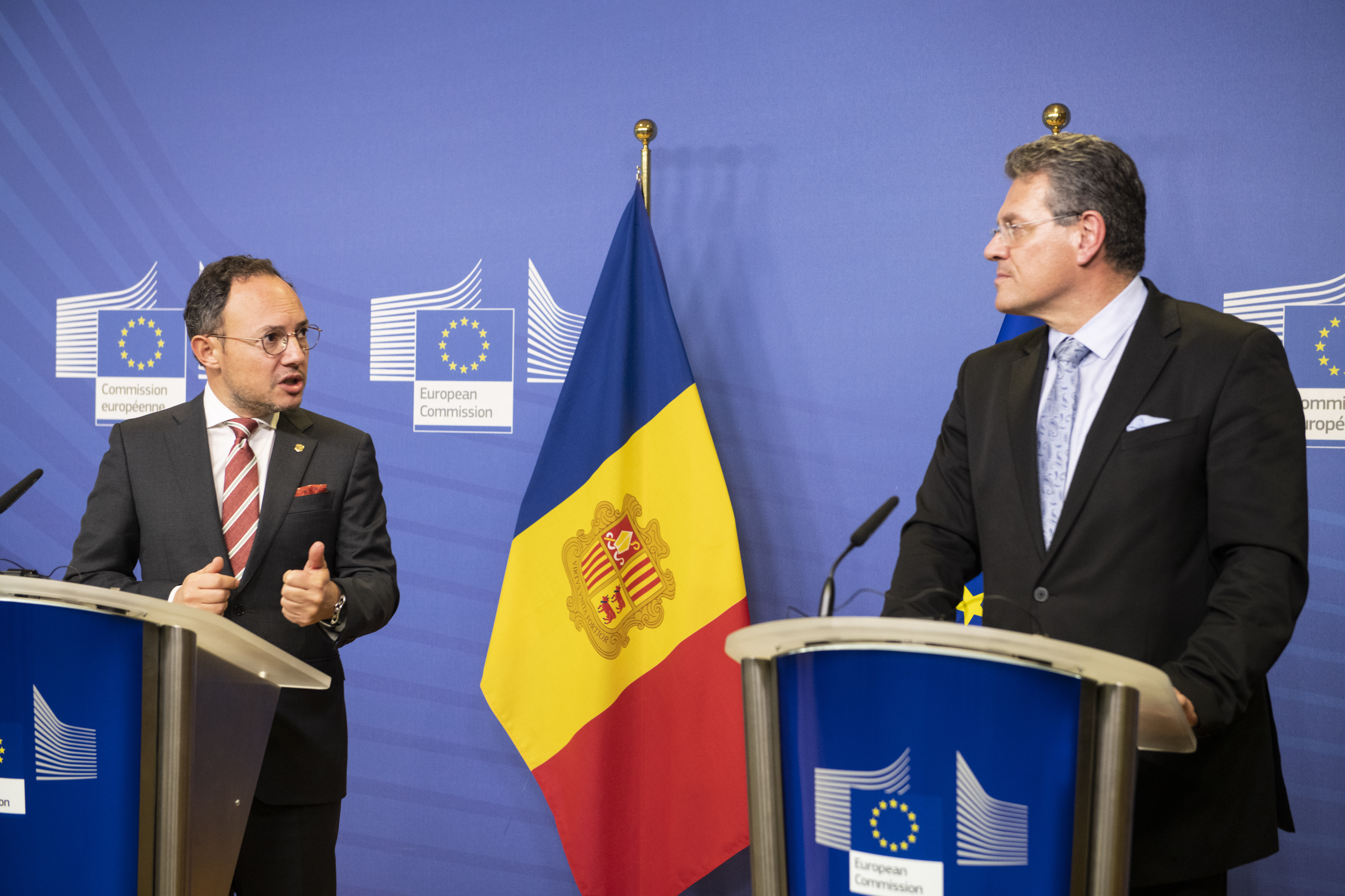 Andorra i la Comissió Europea segueixen debatent de forma constructiva sobre la proposta d’Andorra de mantenir un sistema de quotes d’immigració