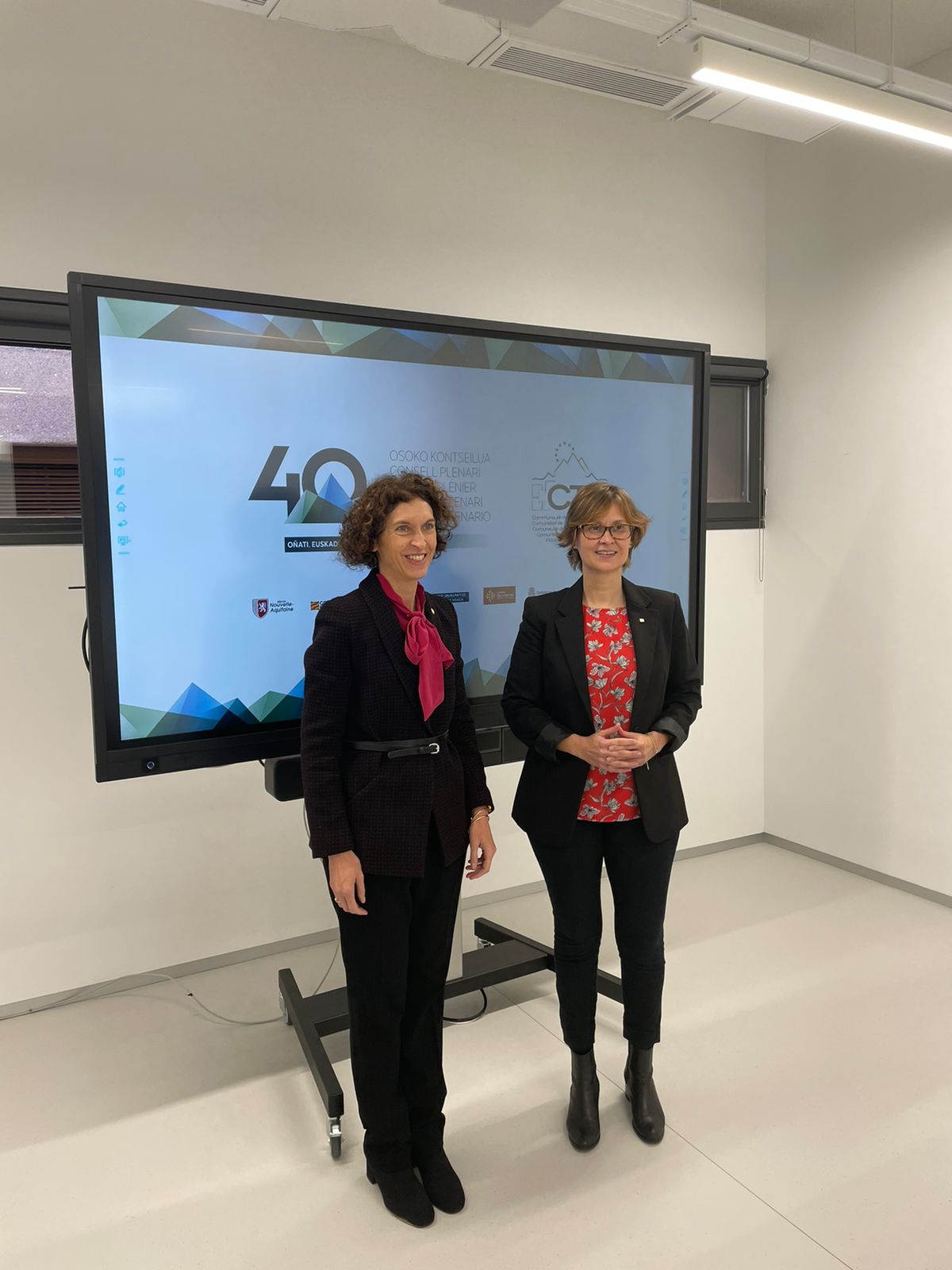 La ministra Maria Ubach destaca el potencial de la nova Àrea Funcional de Muntanya Est davant el 40è Consell Plenari de la Comunitat de Treball dels Pirineus