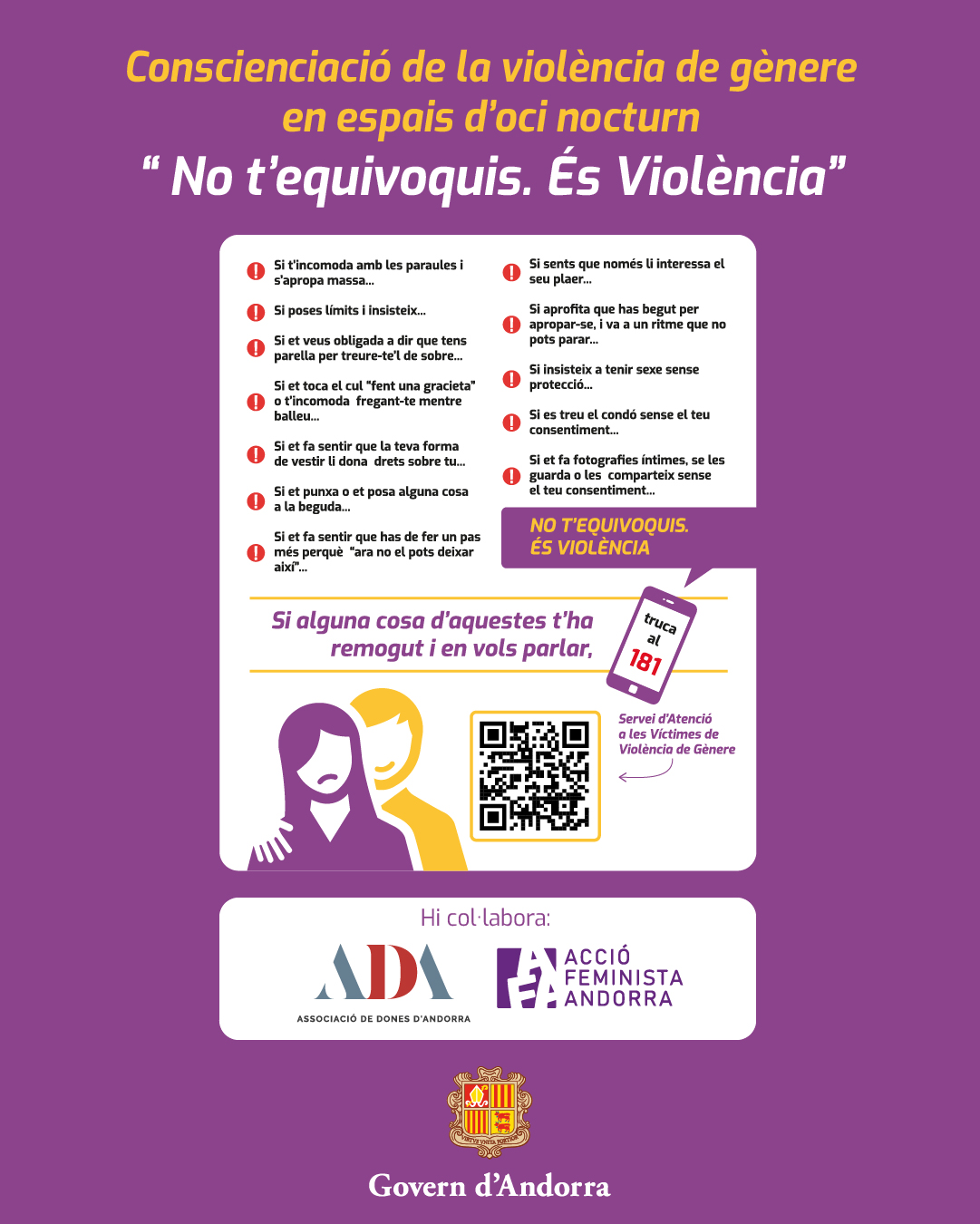 Igualtat presenta el Pla integral sobre la victimització secundària