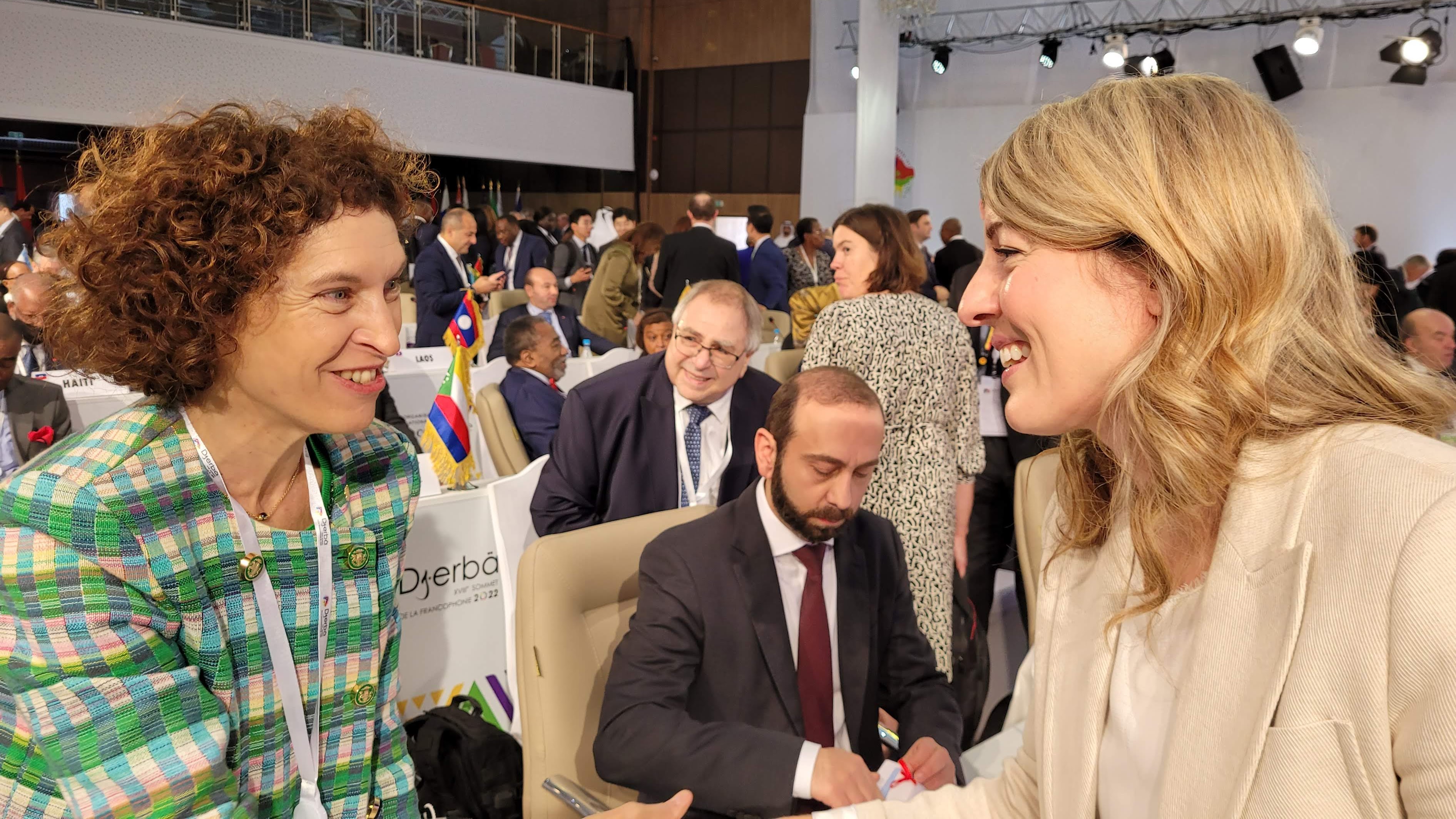 Ubach participa en la 43a Conferència ministerial de la Francofonia a Djerba, Tunísia amb més de 50 homòlegs d’arreu